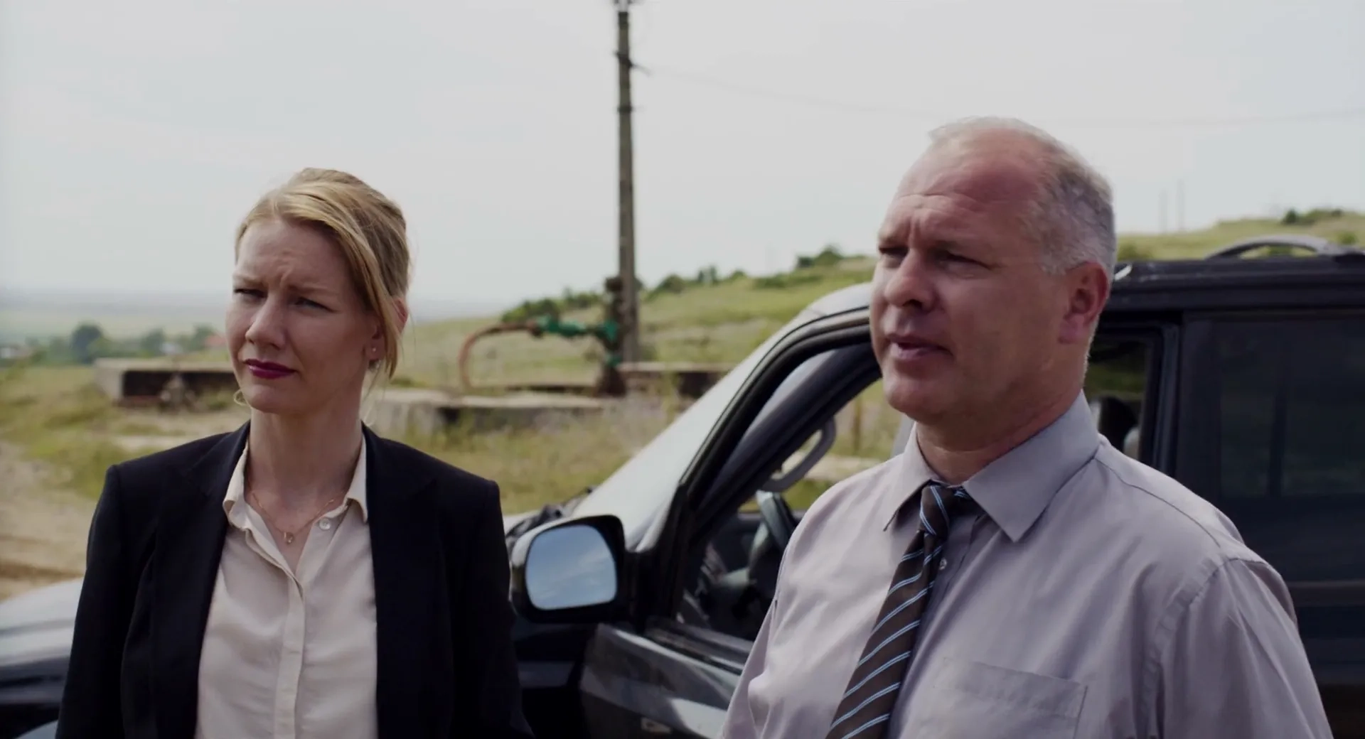 Vlad Ivanov and Sandra Hüller in Toni Erdmann (2016)