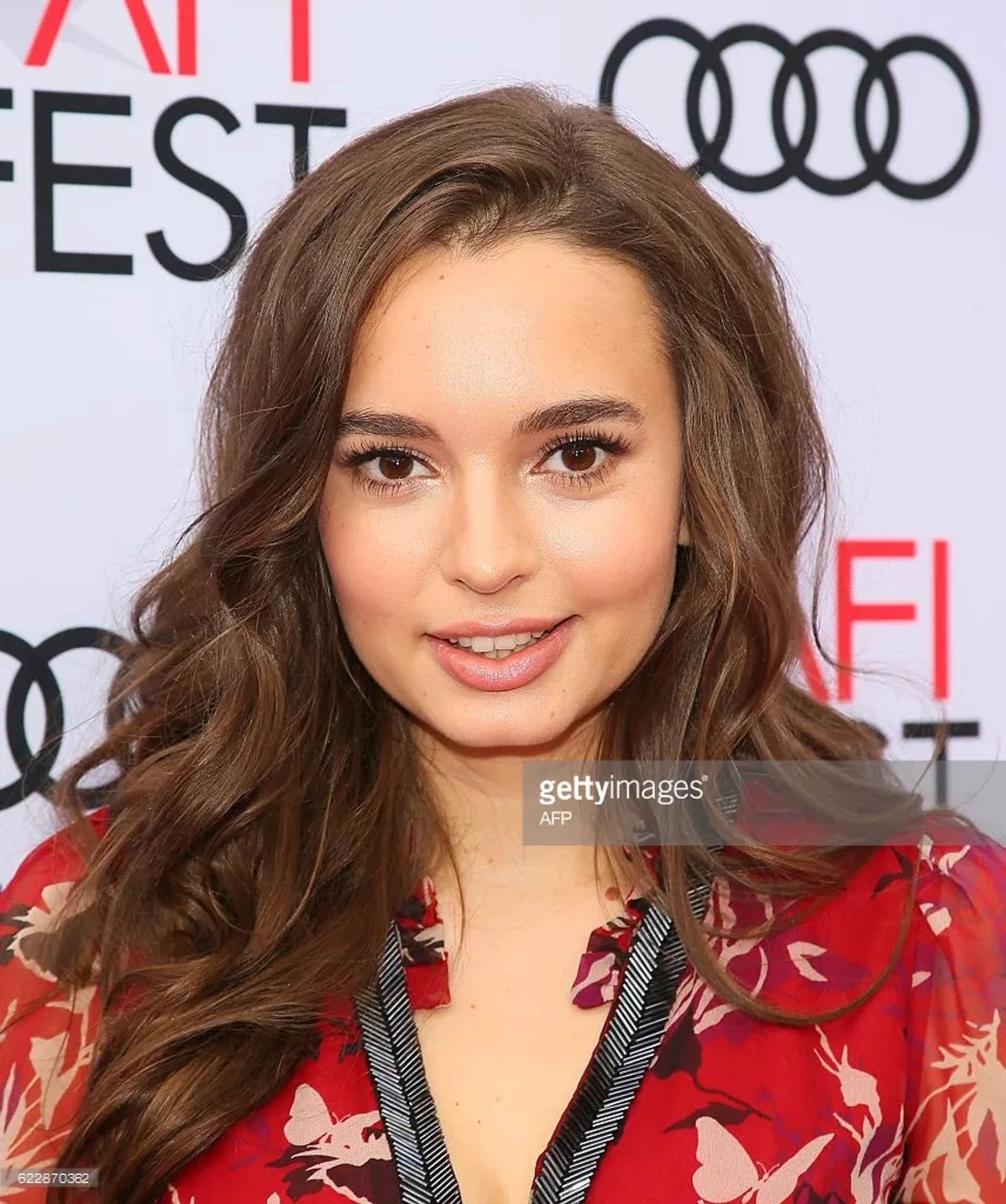 Actress Ingrid Bisu arrives at the AFI FEST 2016 Presented By Audi -Screening Of Sony Pictures Classic's 'Toni Erdmann' at the Egyptian Theatre on November 12, 2016 in Hollywood, California.