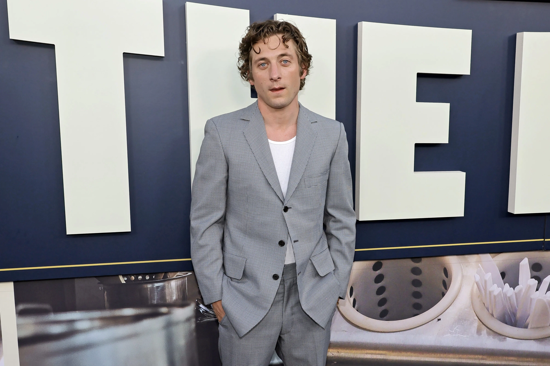 Jeremy Allen White at an event for The Bear (2022)