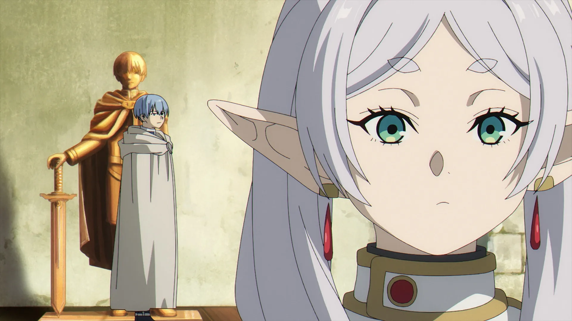 Nobuhiko Okamoto and Atsumi Tanezaki in Frieren: Beyond Journey's End (2023)