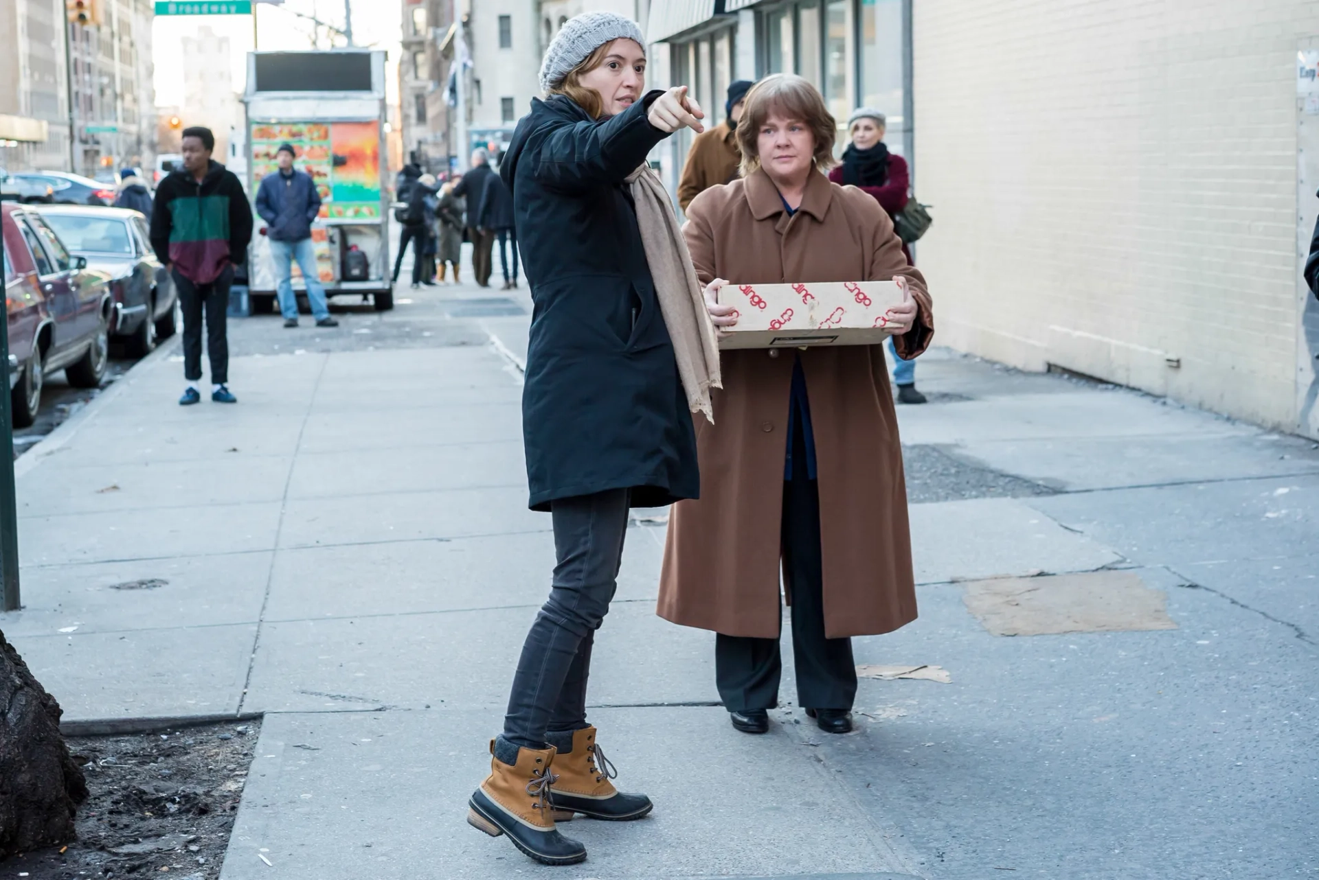 Melissa McCarthy and Marielle Heller in IMDb Originals: Women Directors on Set (2020)