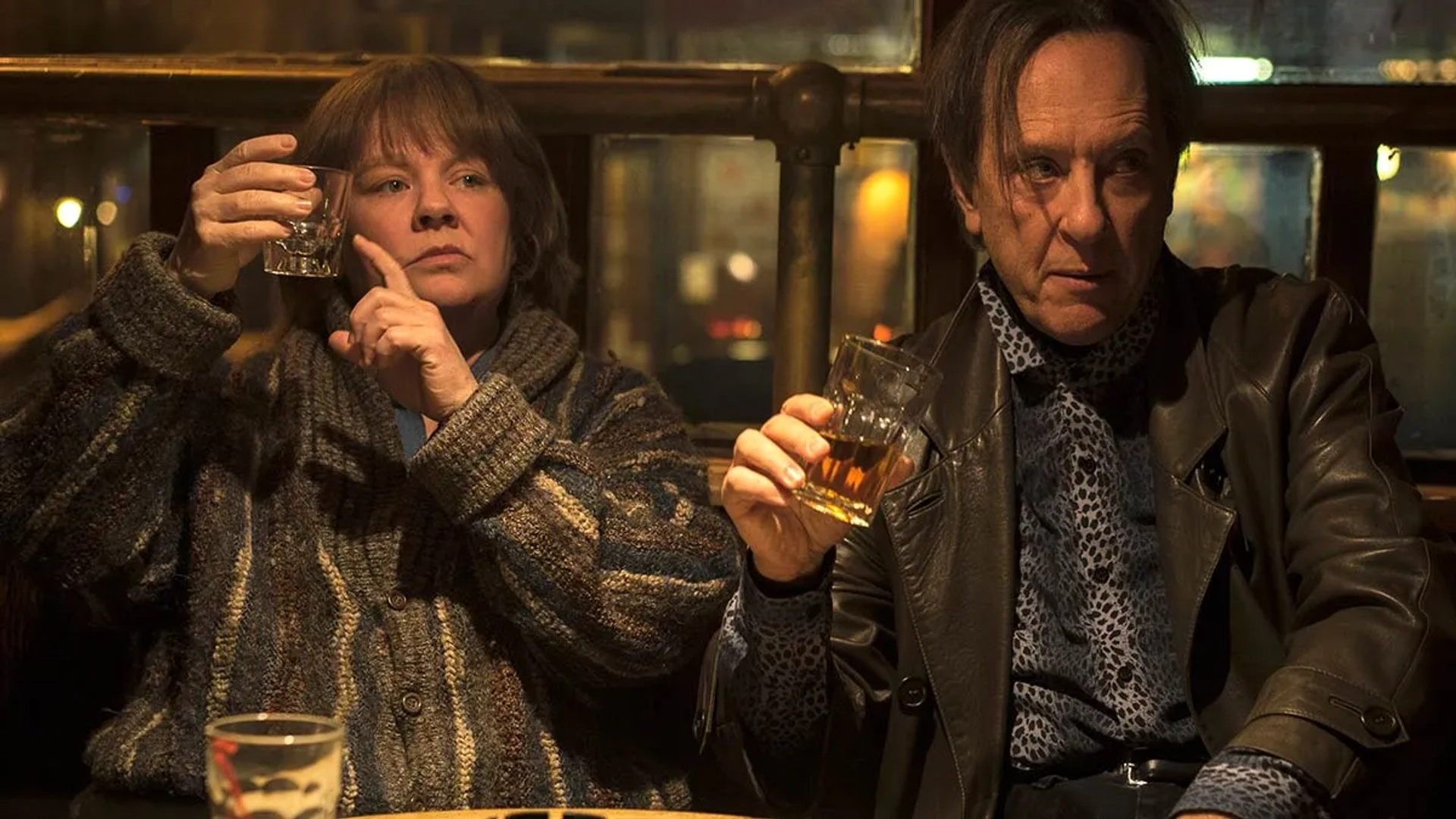 Richard E. Grant and Melissa McCarthy in Can You Ever Forgive Me? (2018)