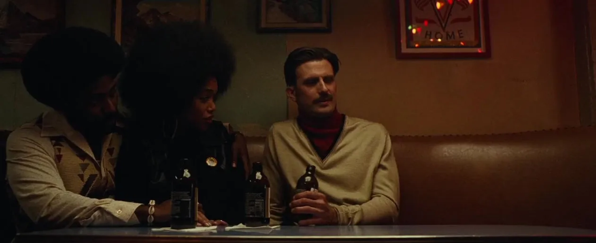 John David Washington, Frederick Weller, and Laura Harrier in BlacKkKlansman (2018)