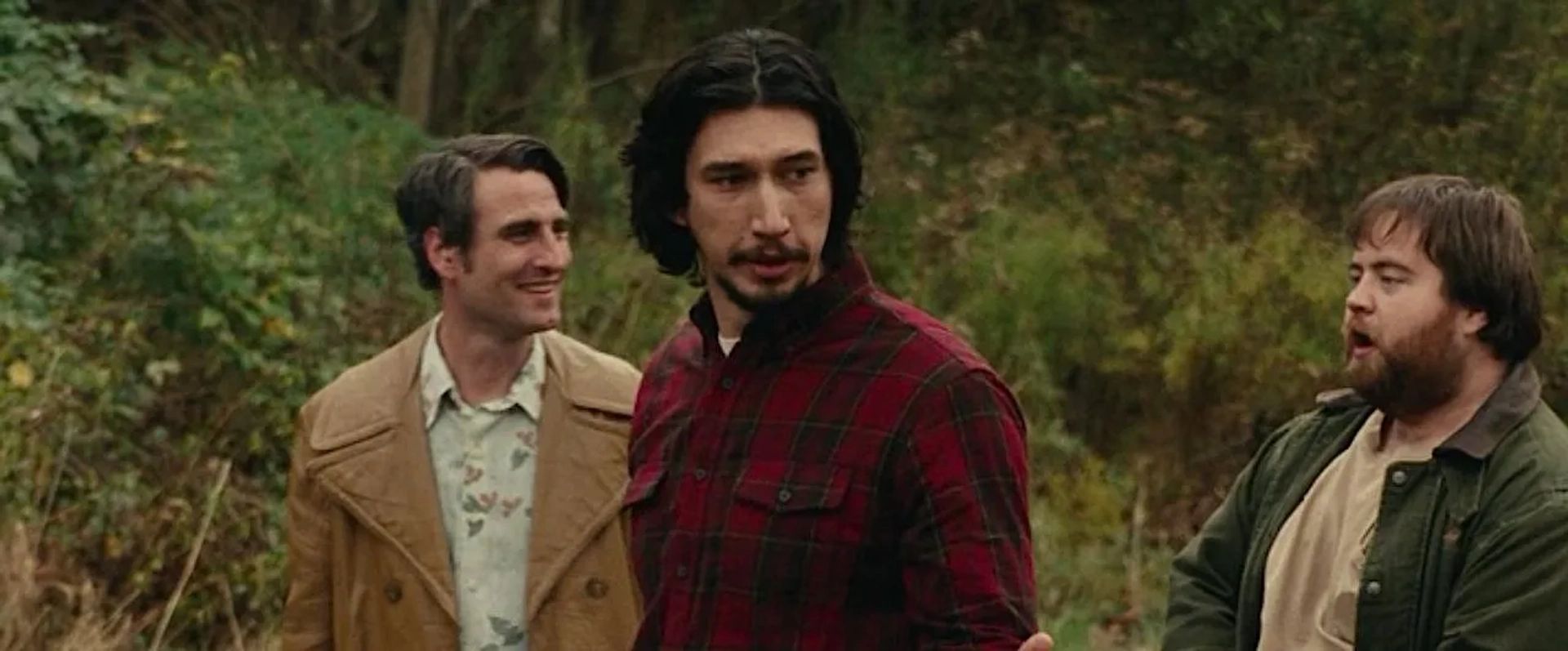 Jarrod LaBine, Paul Walter Hauser, and Adam Driver in BlacKkKlansman (2018)