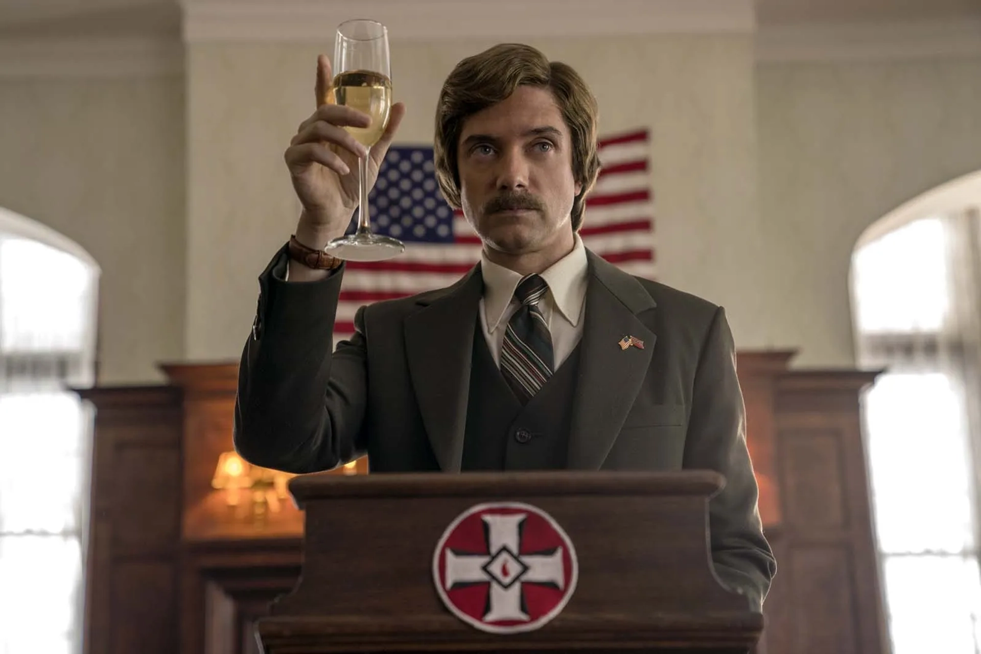 Topher Grace in BlacKkKlansman (2018)