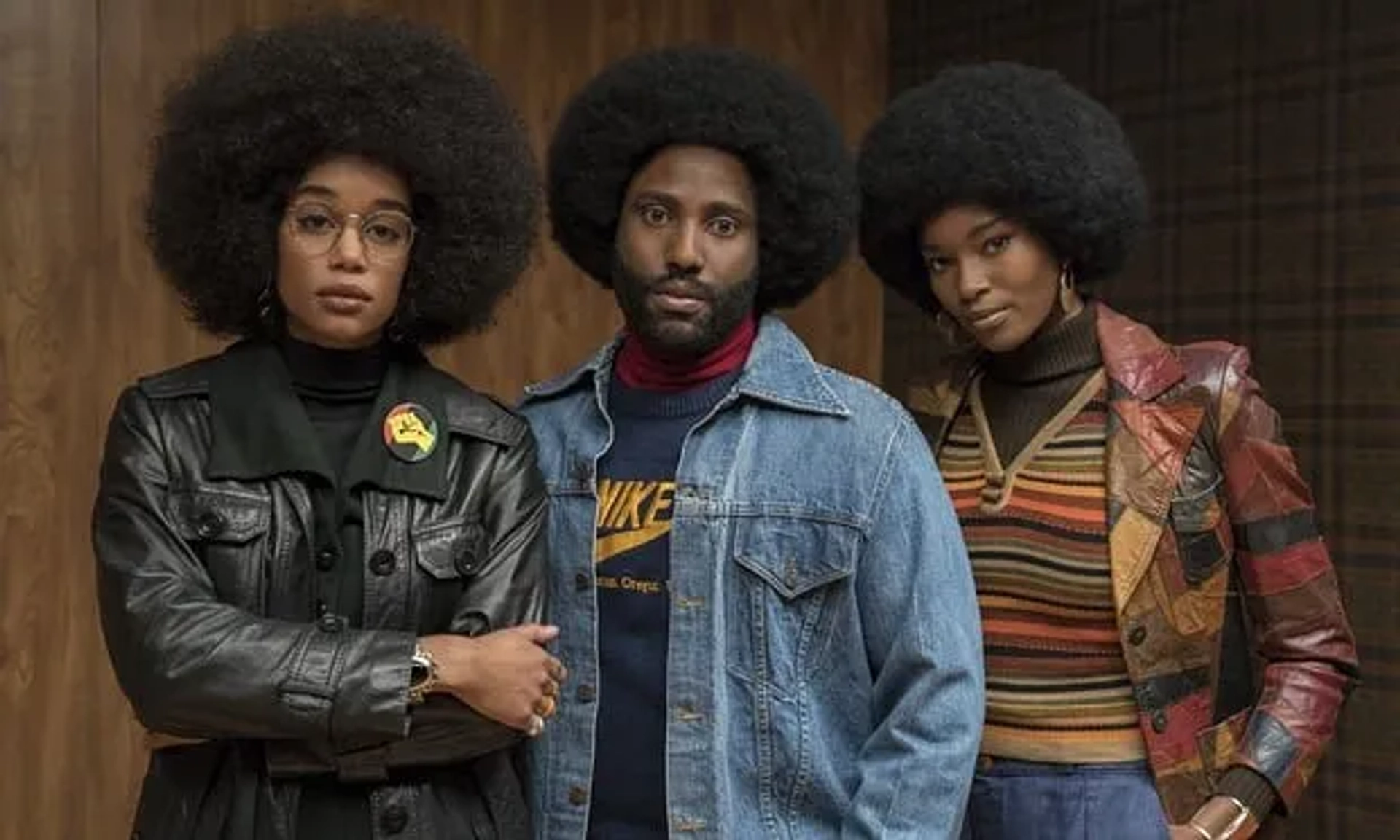 Laura Harrier, John David Washington, Damaris Lewis Spike Lee's Blackkklansman