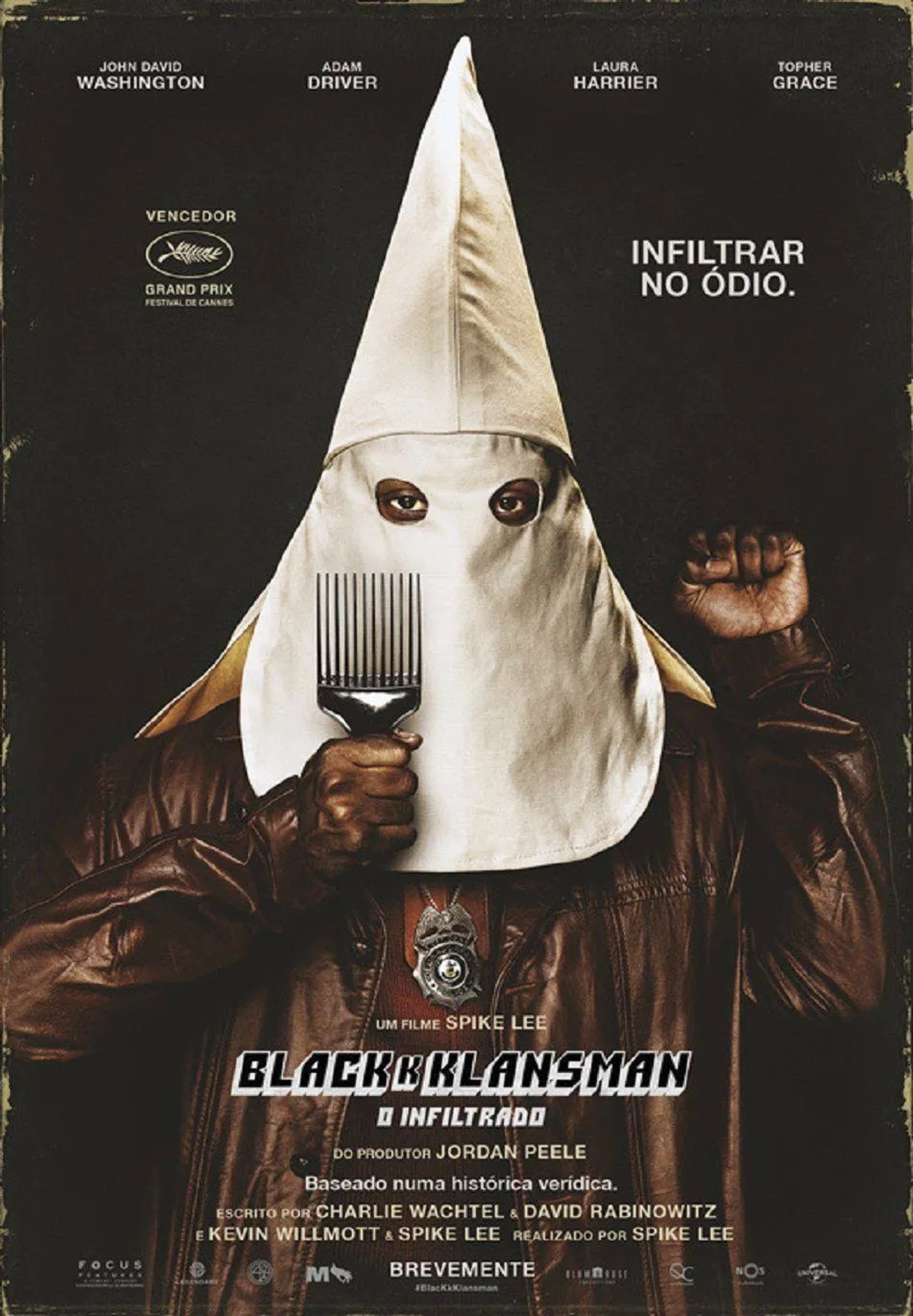 John David Washington in BlacKkKlansman (2018)