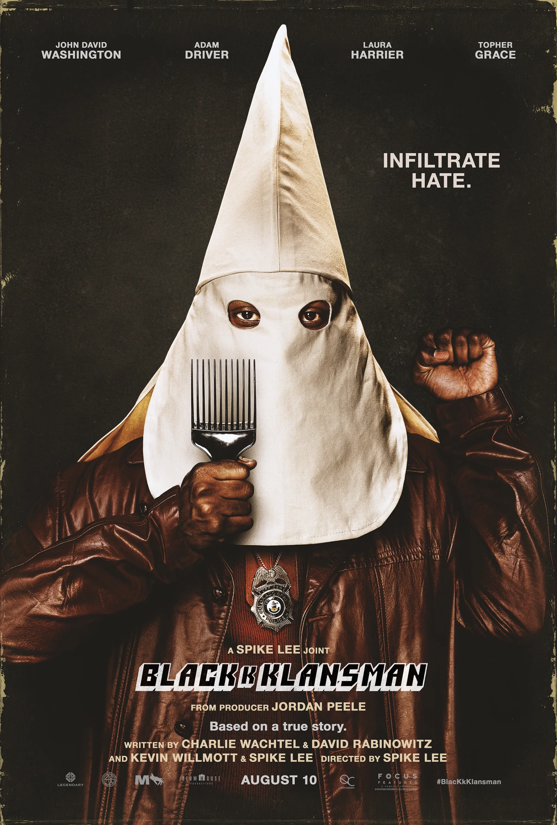 John David Washington in BlacKkKlansman (2018)