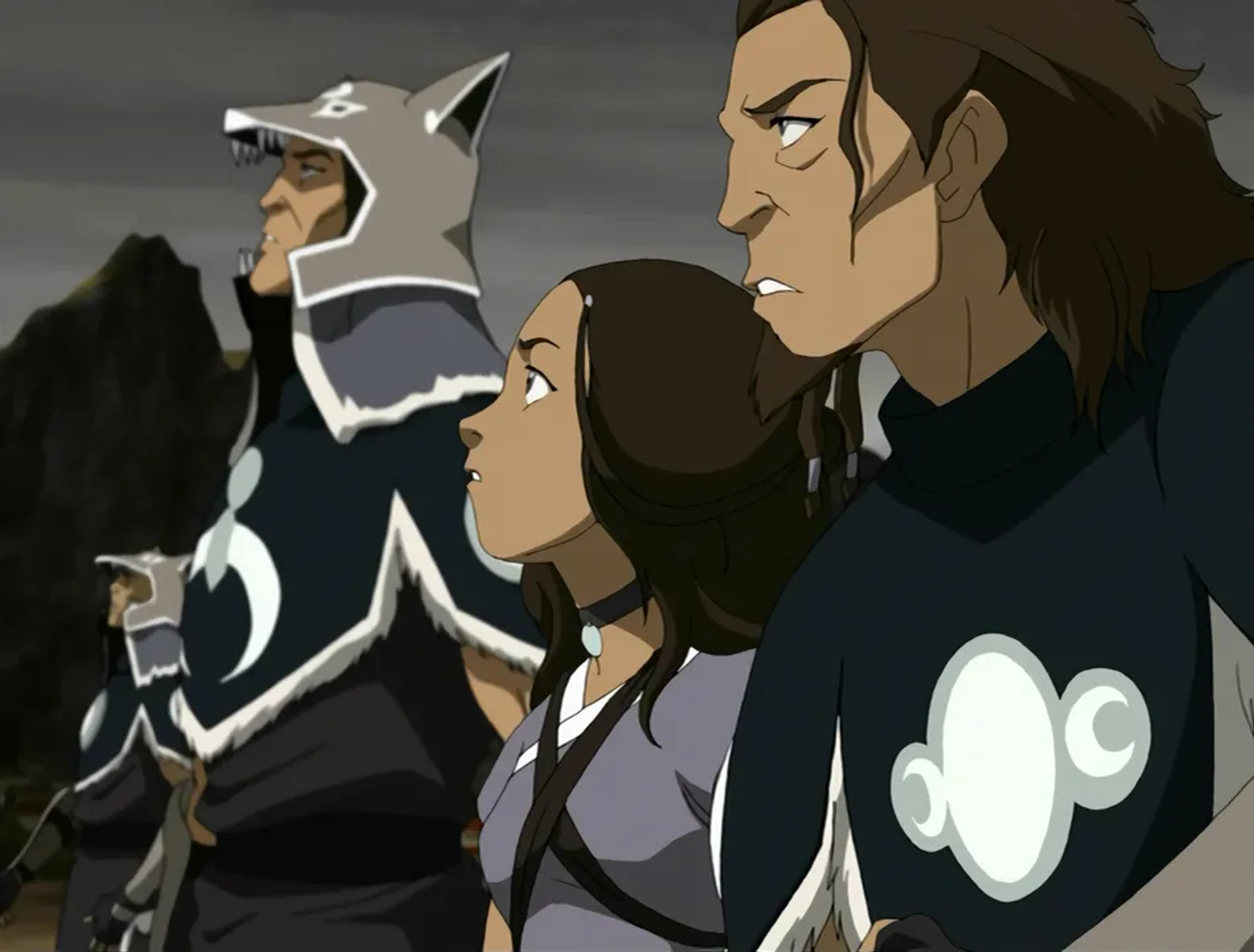 André Sogliuzzo and Mae Whitman in Avatar: The Last Airbender (2005)