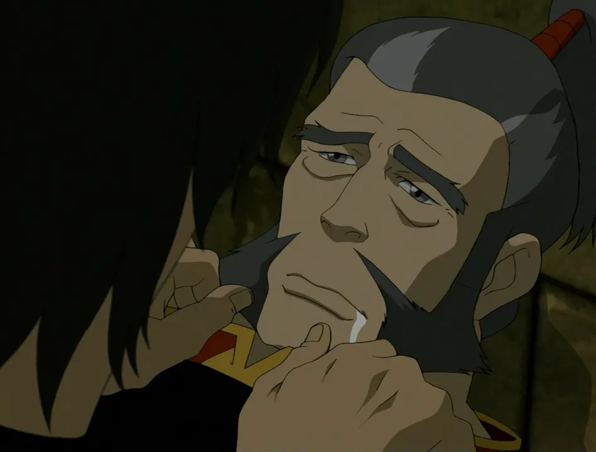 Dante Basco and Wayne Duvall in Avatar: The Last Airbender (2005)