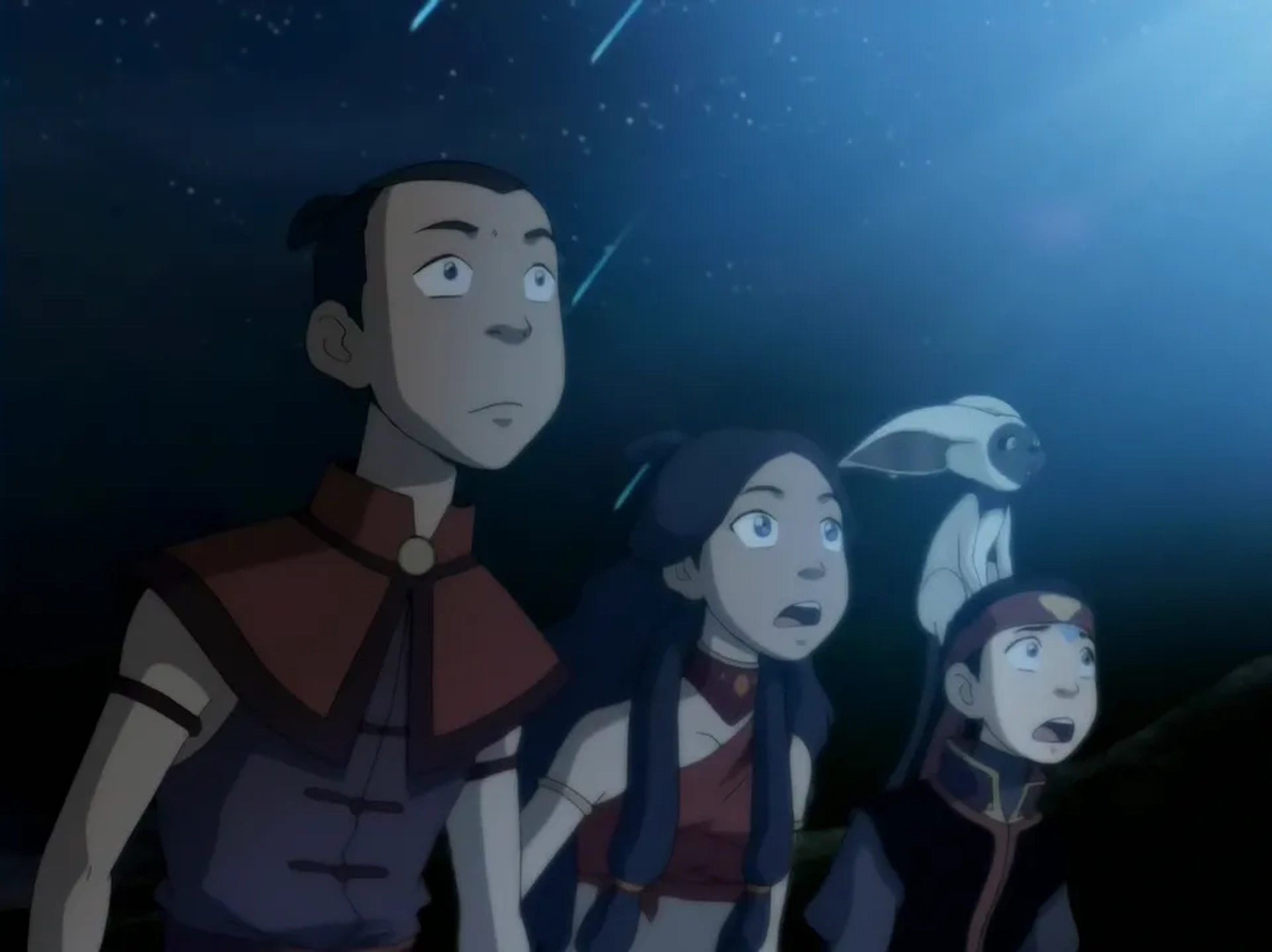Dee Bradley Baker, Zach Tyler Eisen, Mae Whitman, and Jack De Sena in Avatar: The Last Airbender (2005)