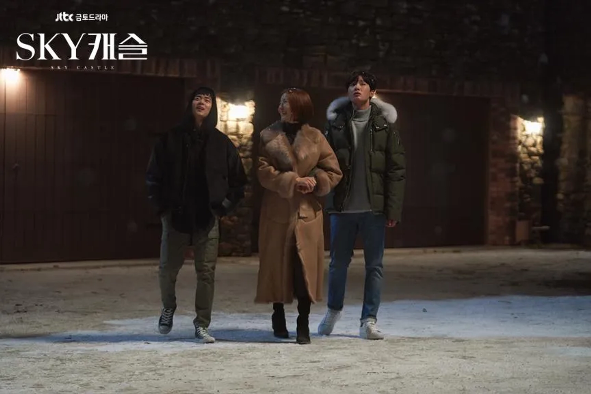 Kim Dong-Hee, Yun Se-ah, and Byeong-gyu Jo in SKY Castle (2018)