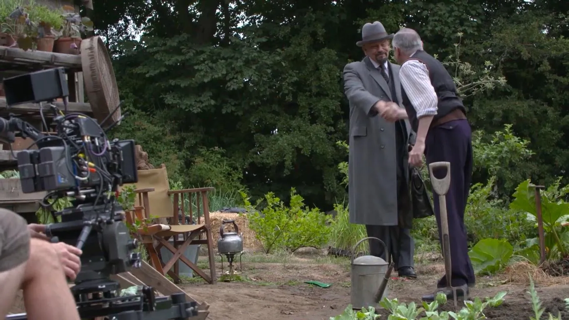 John Malkovich and Kevin McNally in The ABC Murders (2018)