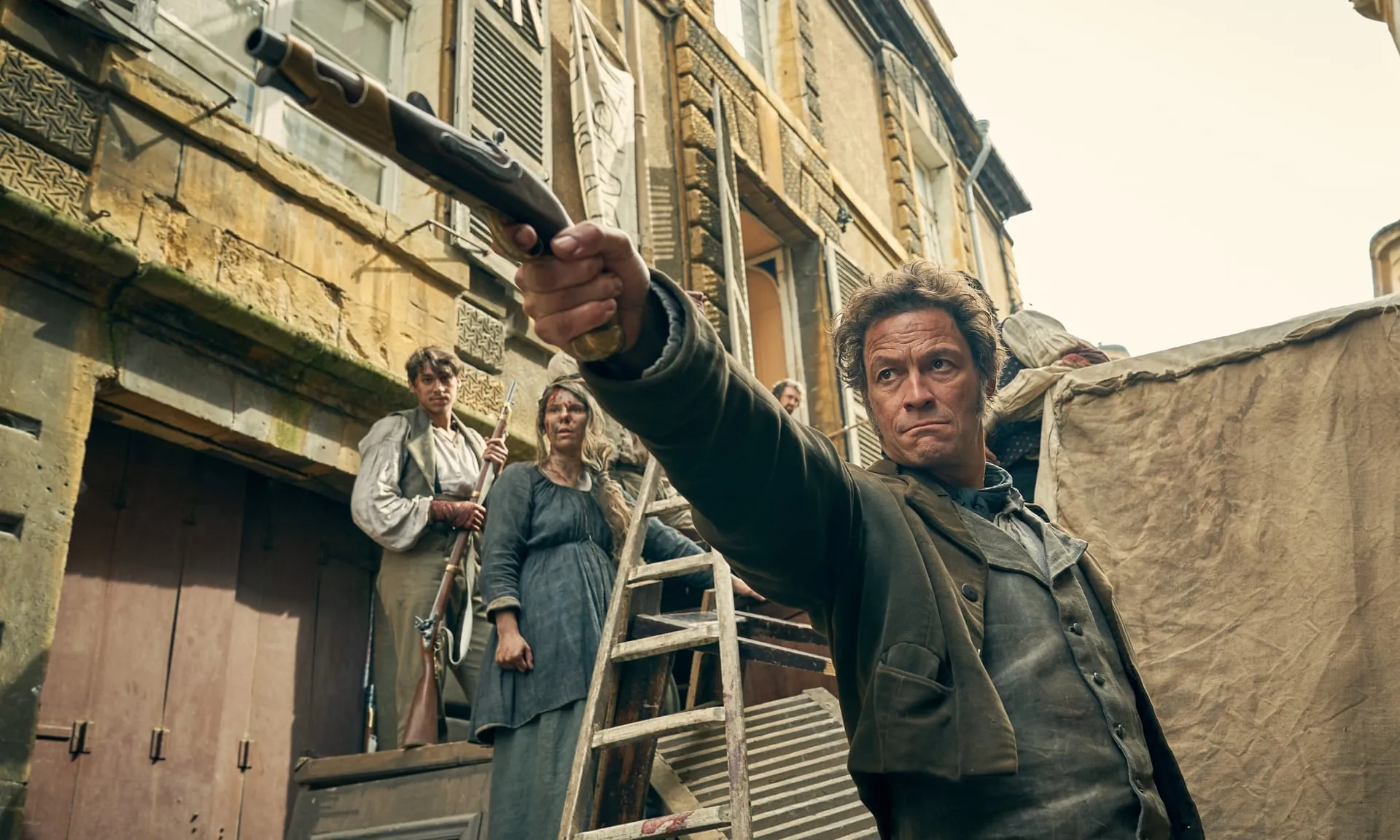 Dominic West in Les Misérables (2018)