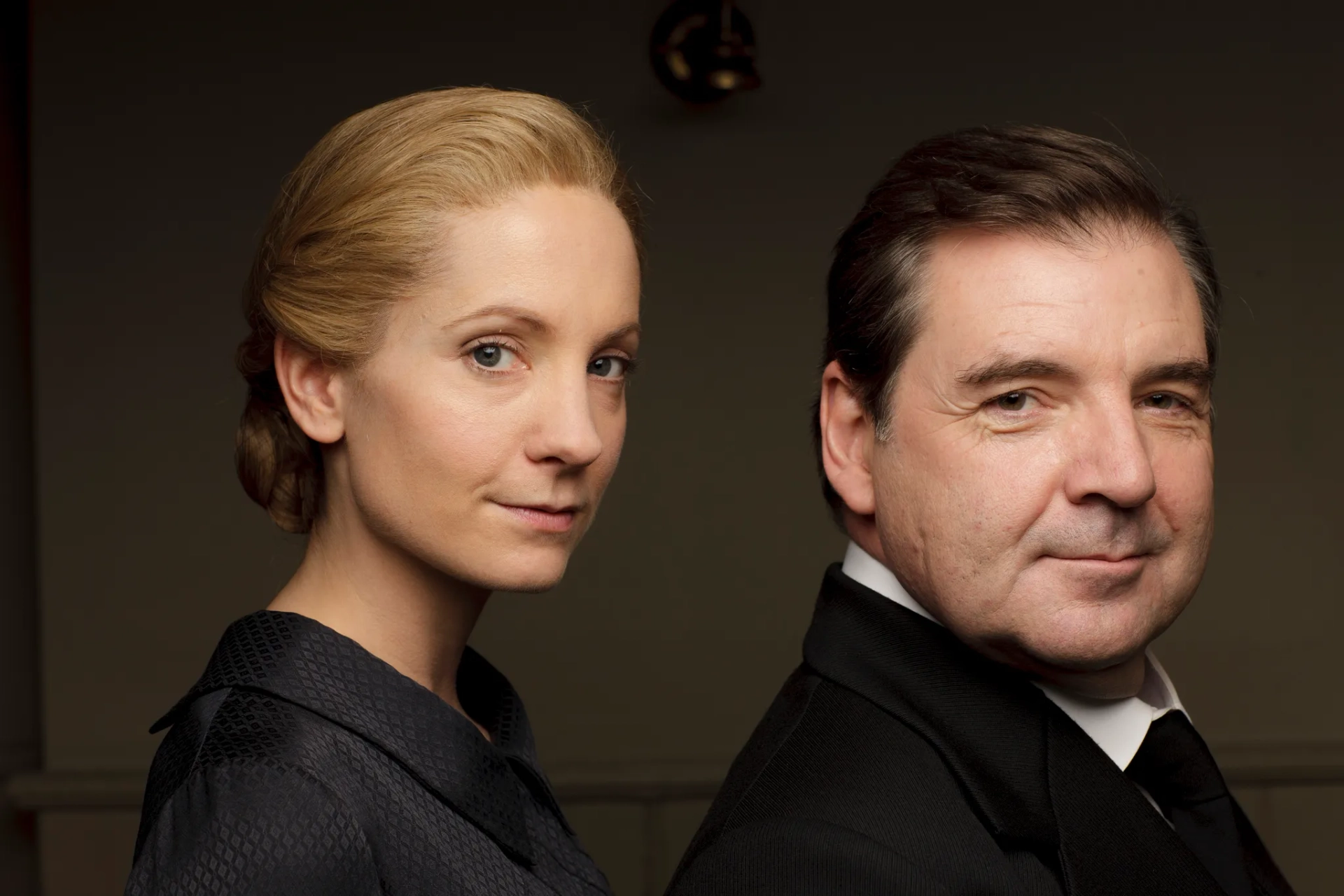 Brendan Coyle and Joanne Froggatt in Downton Abbey (2010)