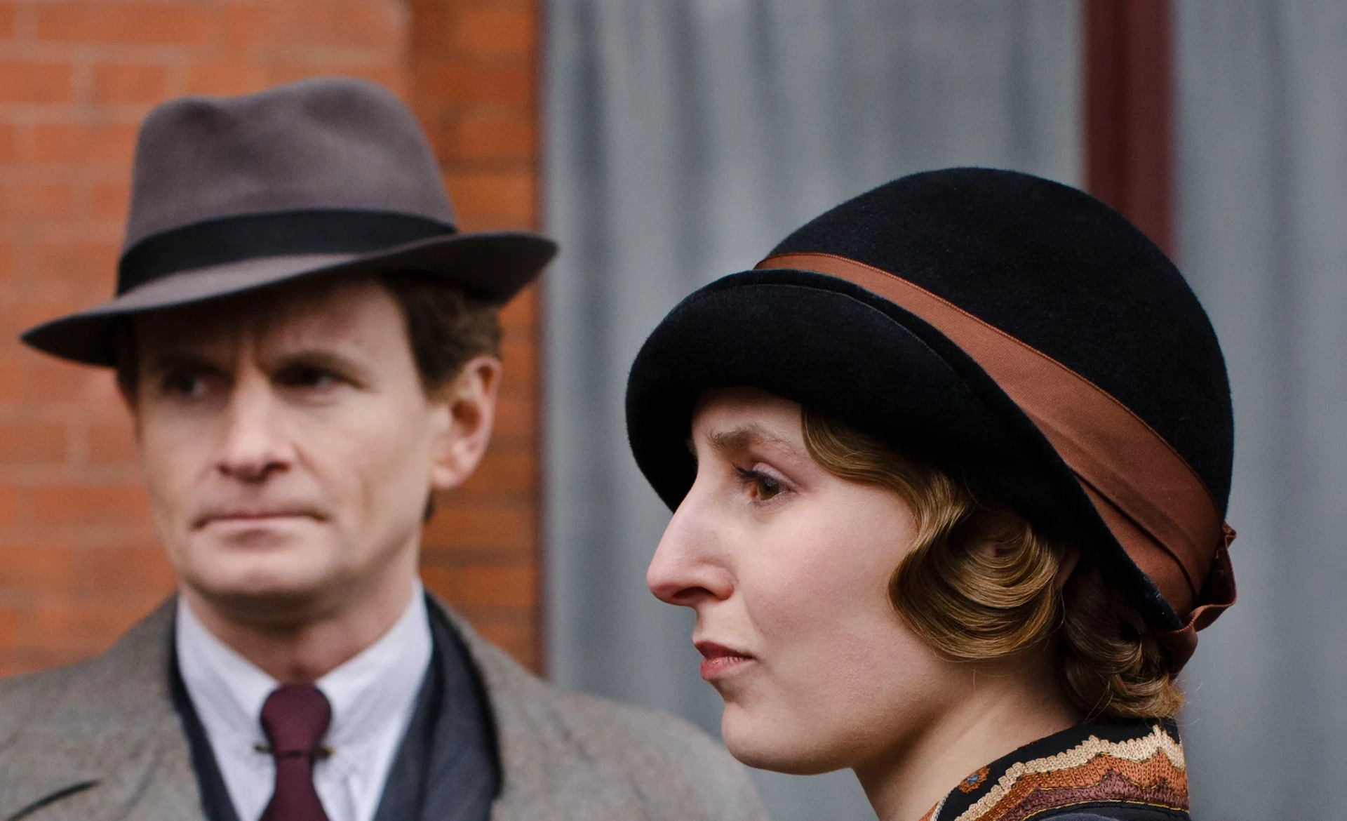 Charles Edwards and Laura Carmichael in Downton Abbey (2010)