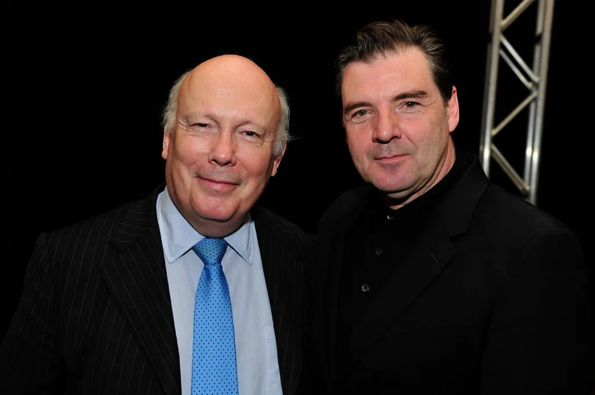 Brendan Coyle and Julian Fellowes at an event for Downton Abbey (2010)