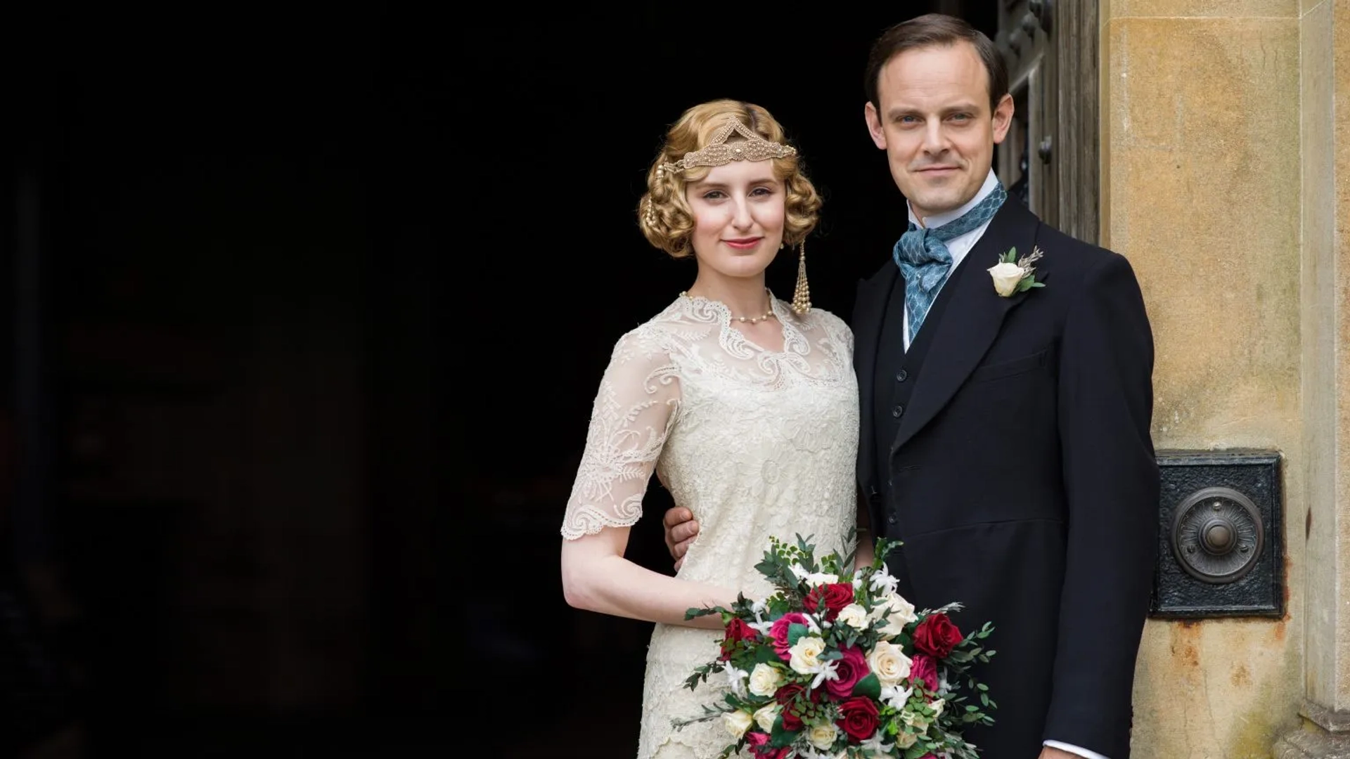 Harry Hadden-Paton and Laura Carmichael in Downton Abbey (2010)