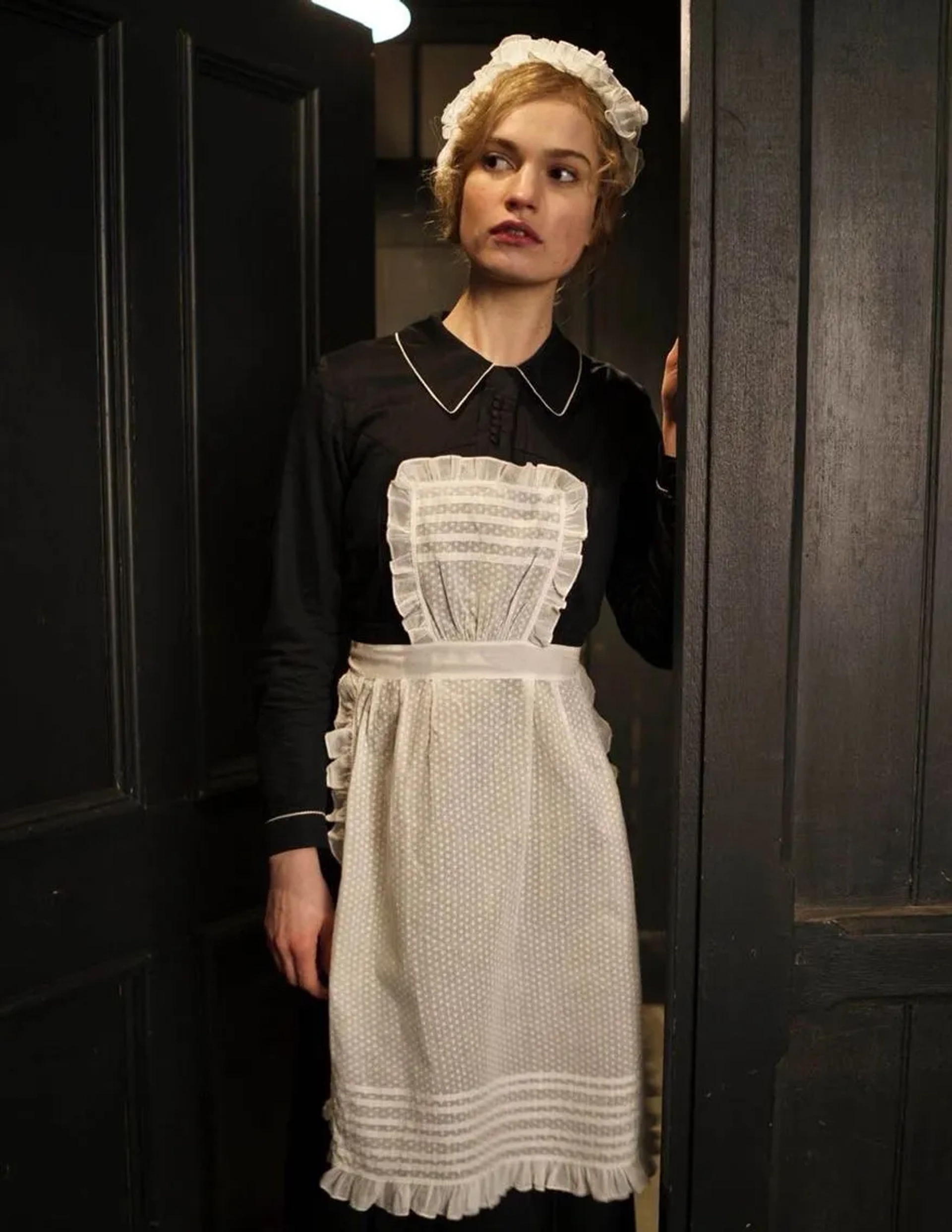 Lily James in Downton Abbey (2010)