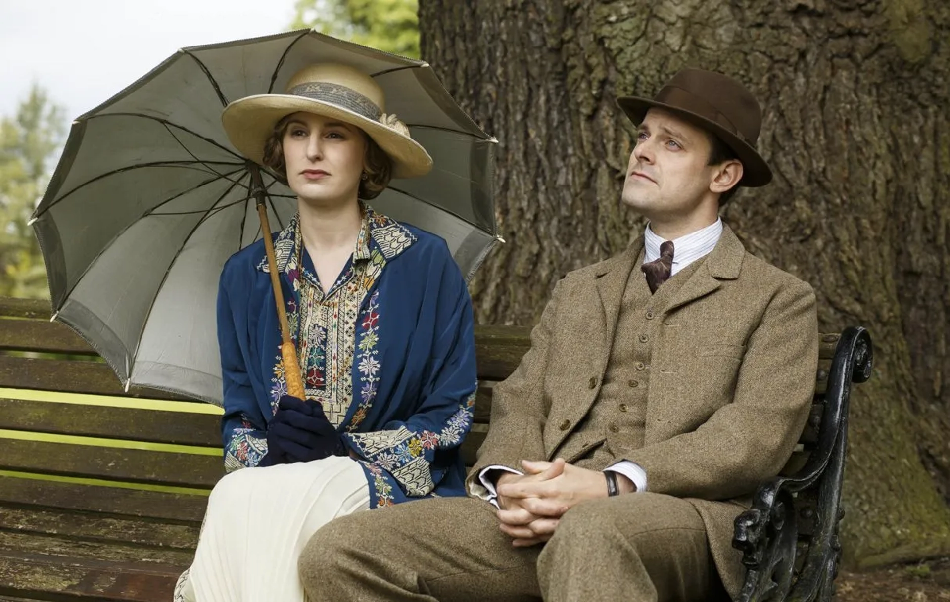 Harry Hadden-Paton and Laura Carmichael in Downton Abbey (2010)