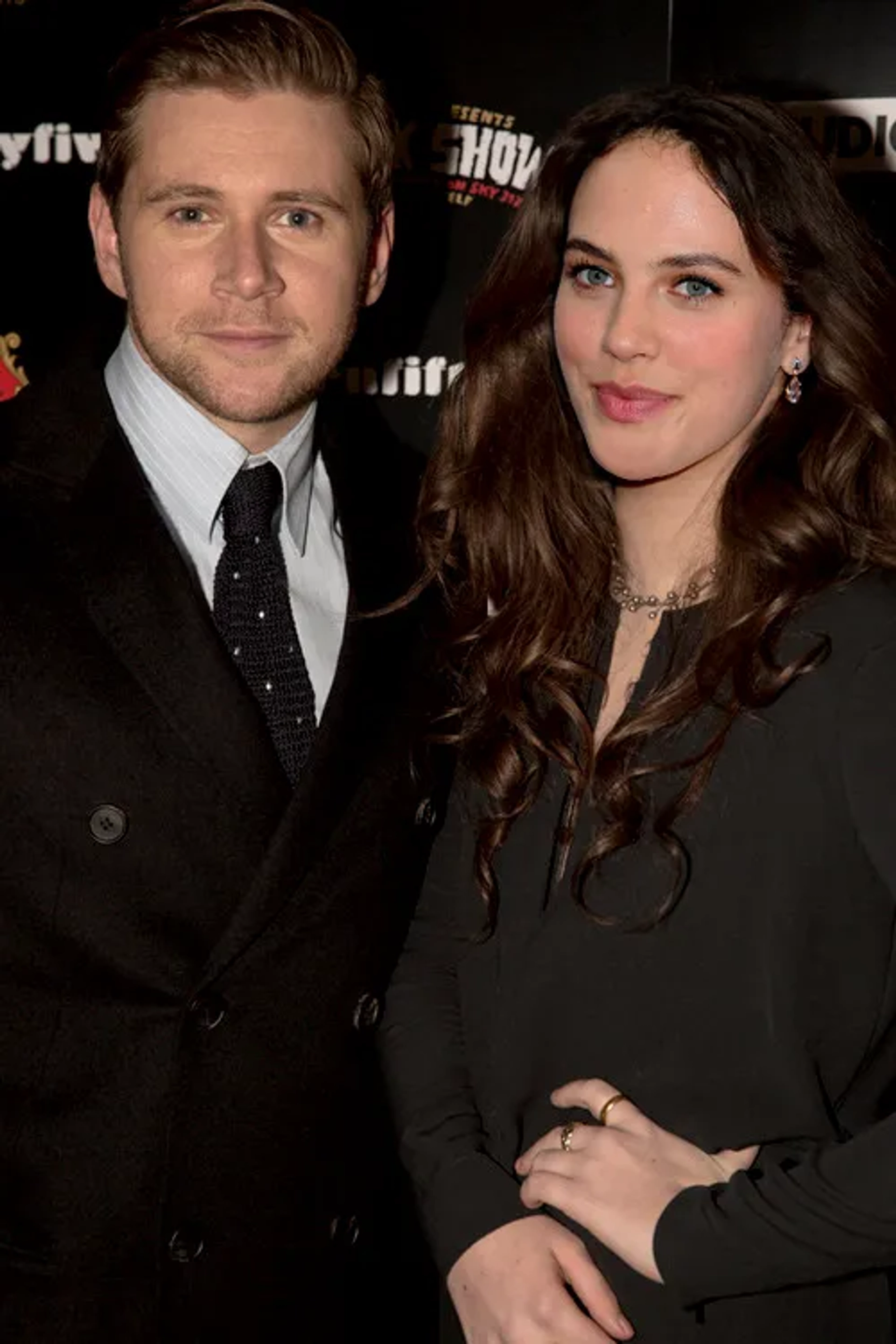 Allen Leech and Jessica Brown Findlay at an event for Downton Abbey (2010)