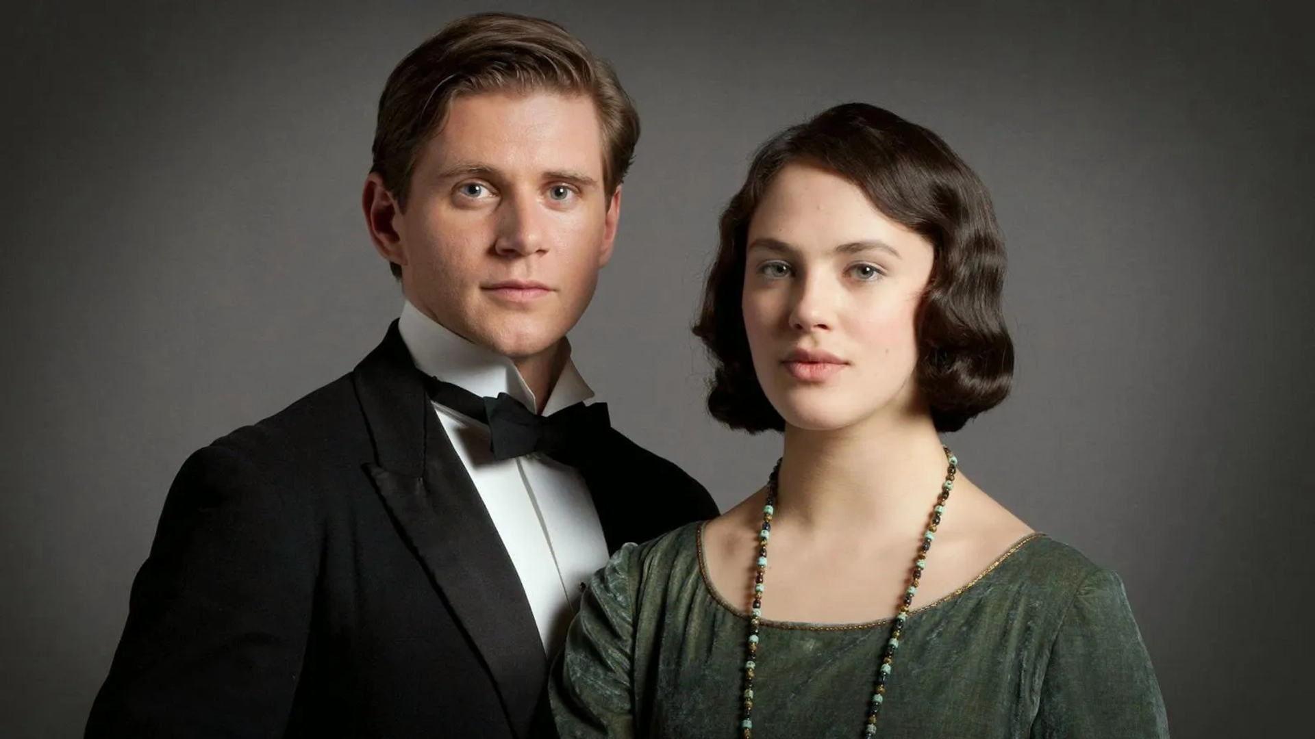 Allen Leech and Jessica Brown Findlay in Downton Abbey (2010)