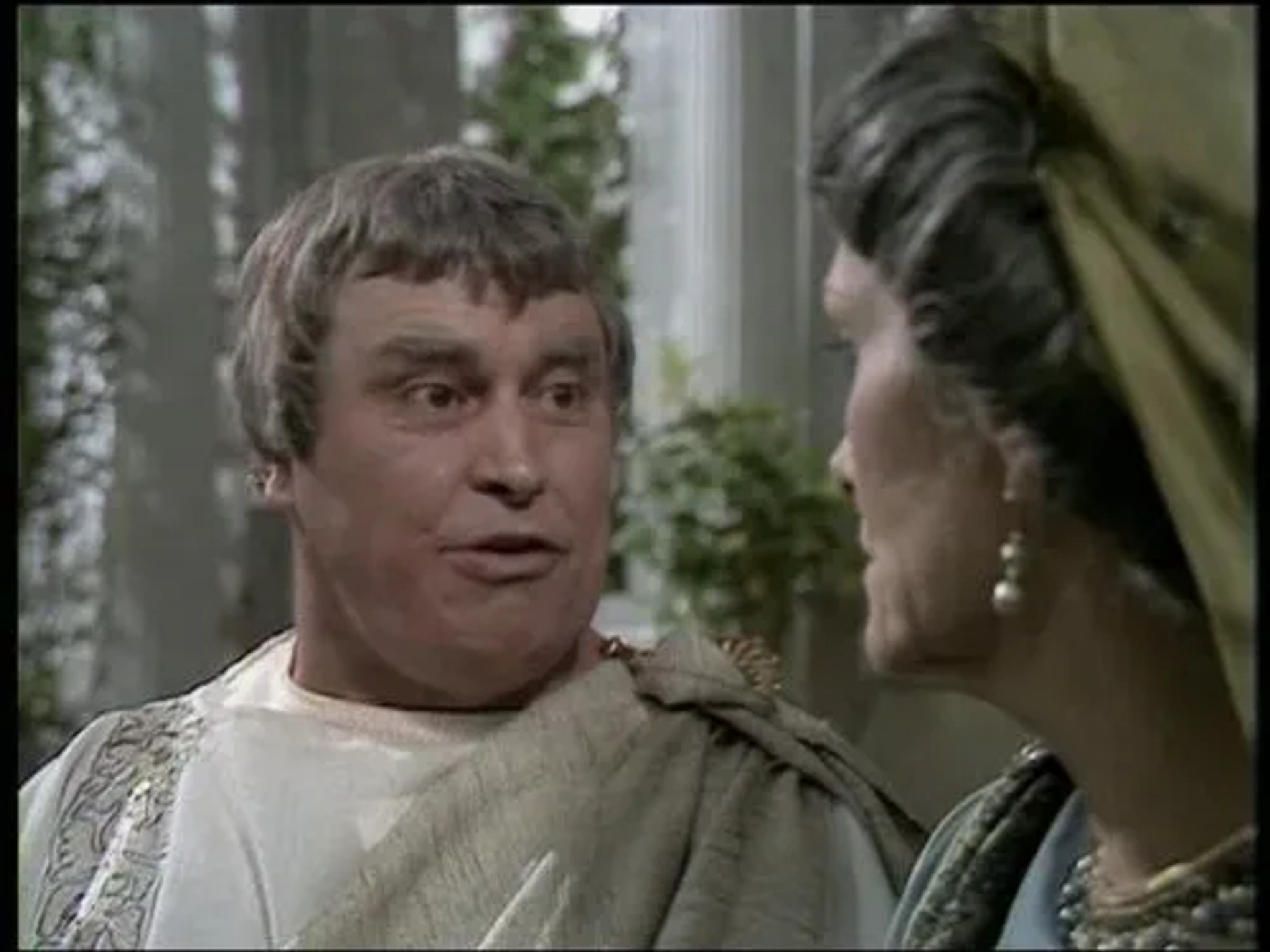 Brian Blessed and Siân Phillips in I, Claudius (1976)