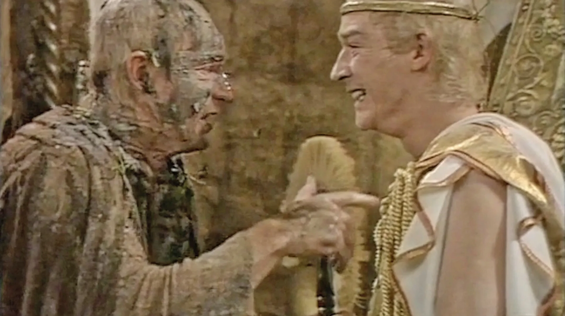 John Hurt and Derek Jacobi in I, Claudius (1976)