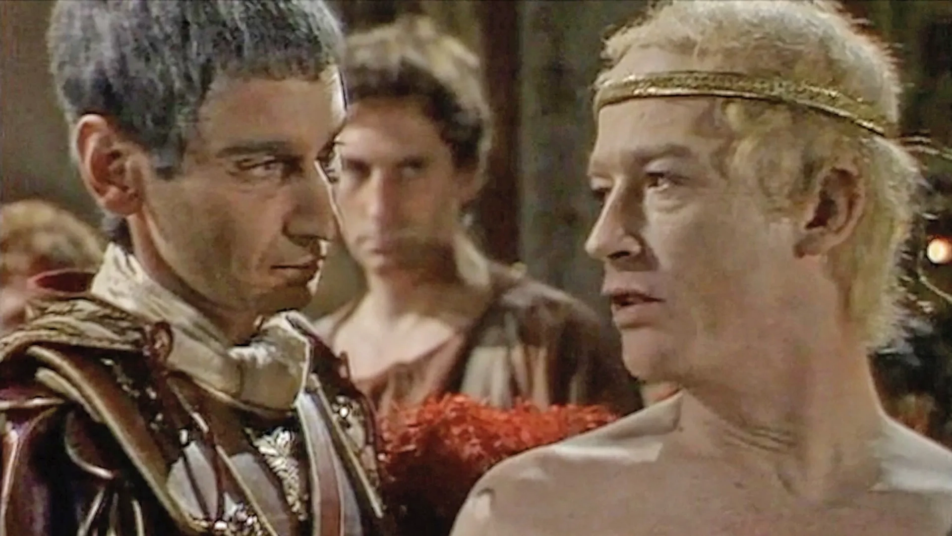 John Hurt and Sam Dastor in I, Claudius (1976)