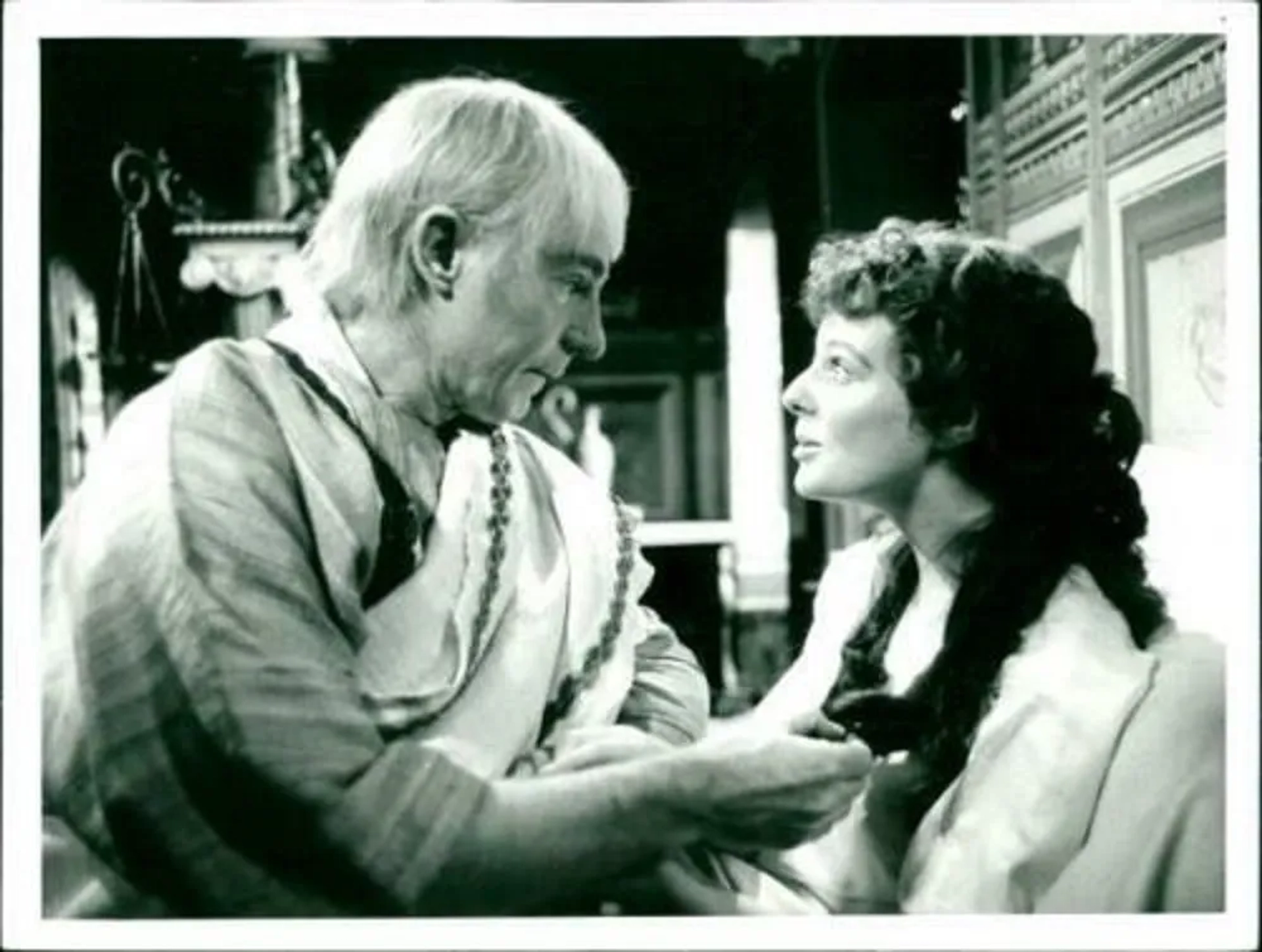 Derek Jacobi and Sheila White in I, Claudius (1976)