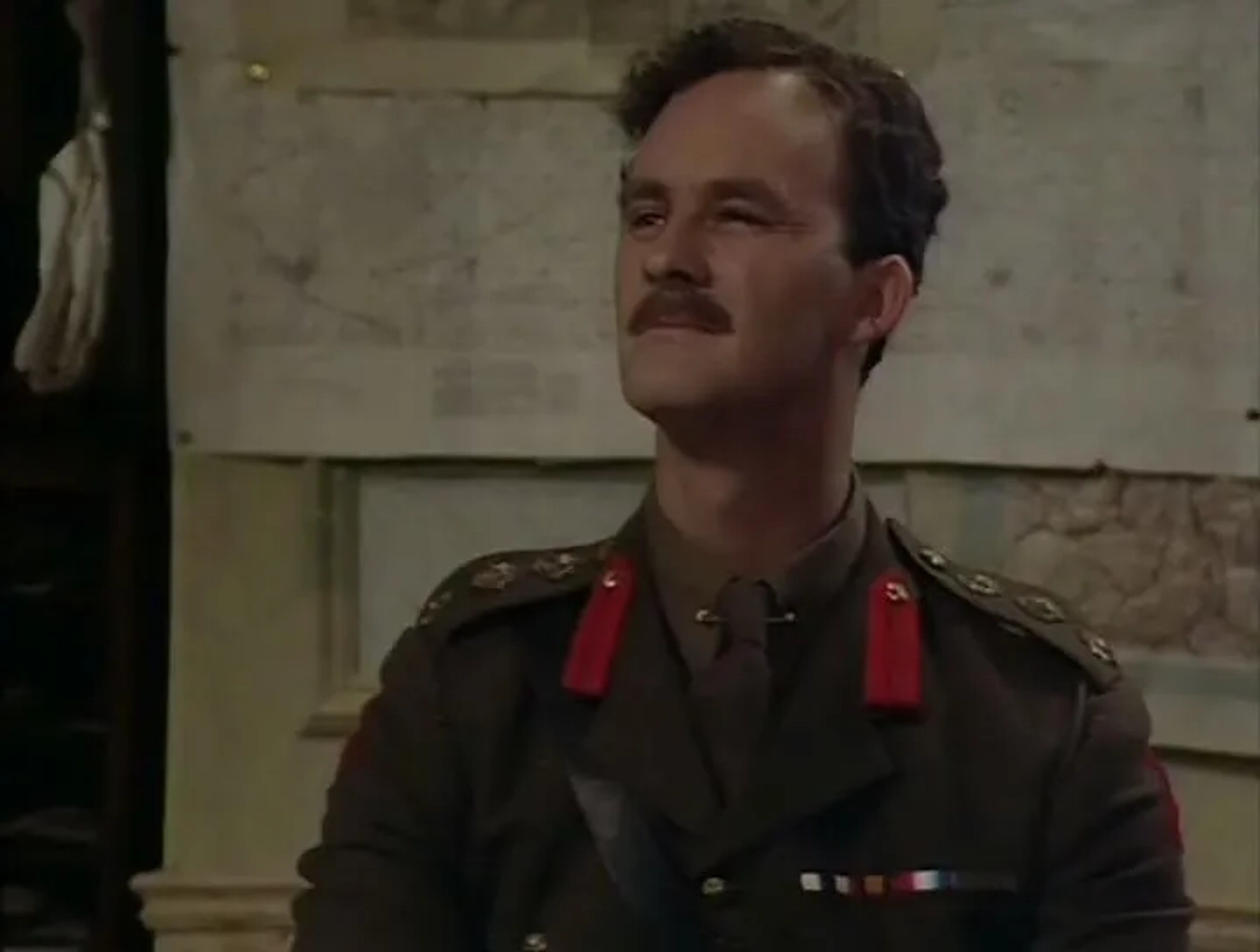 Tim McInnerny in Blackadder Goes Forth (1989)