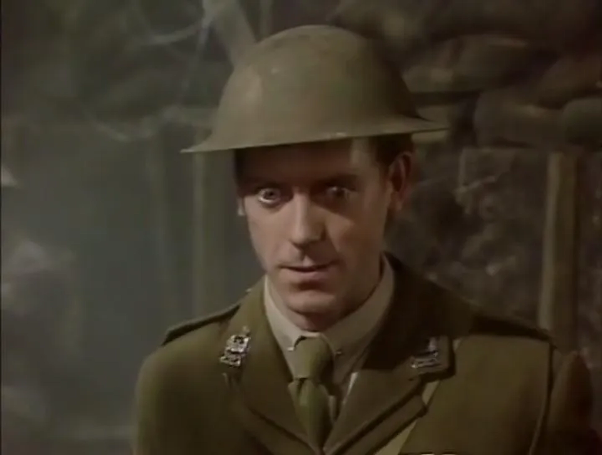Hugh Laurie in Blackadder Goes Forth (1989)