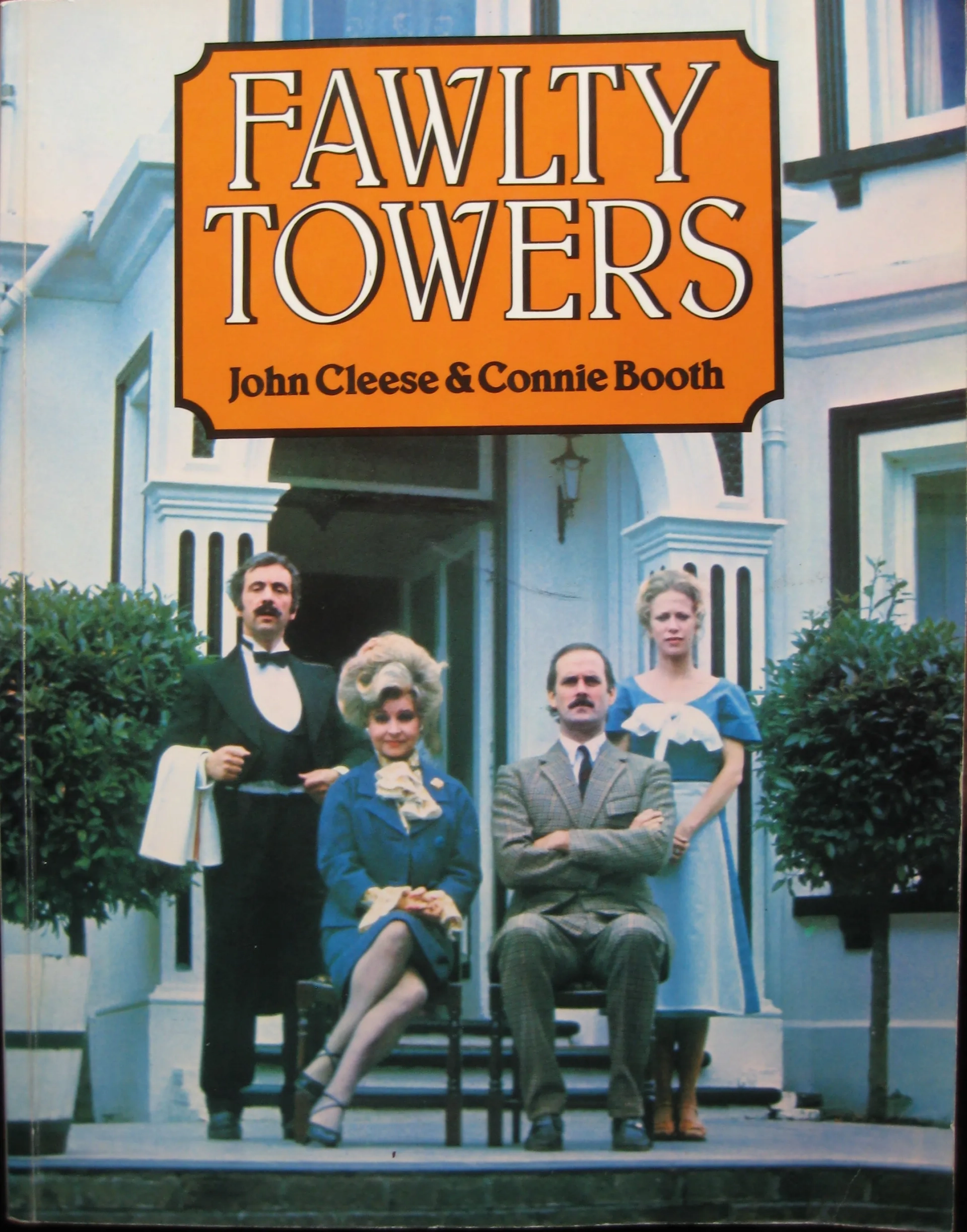 John Cleese, Connie Booth, Andrew Sachs, and Prunella Scales in Fawlty Towers (1975)