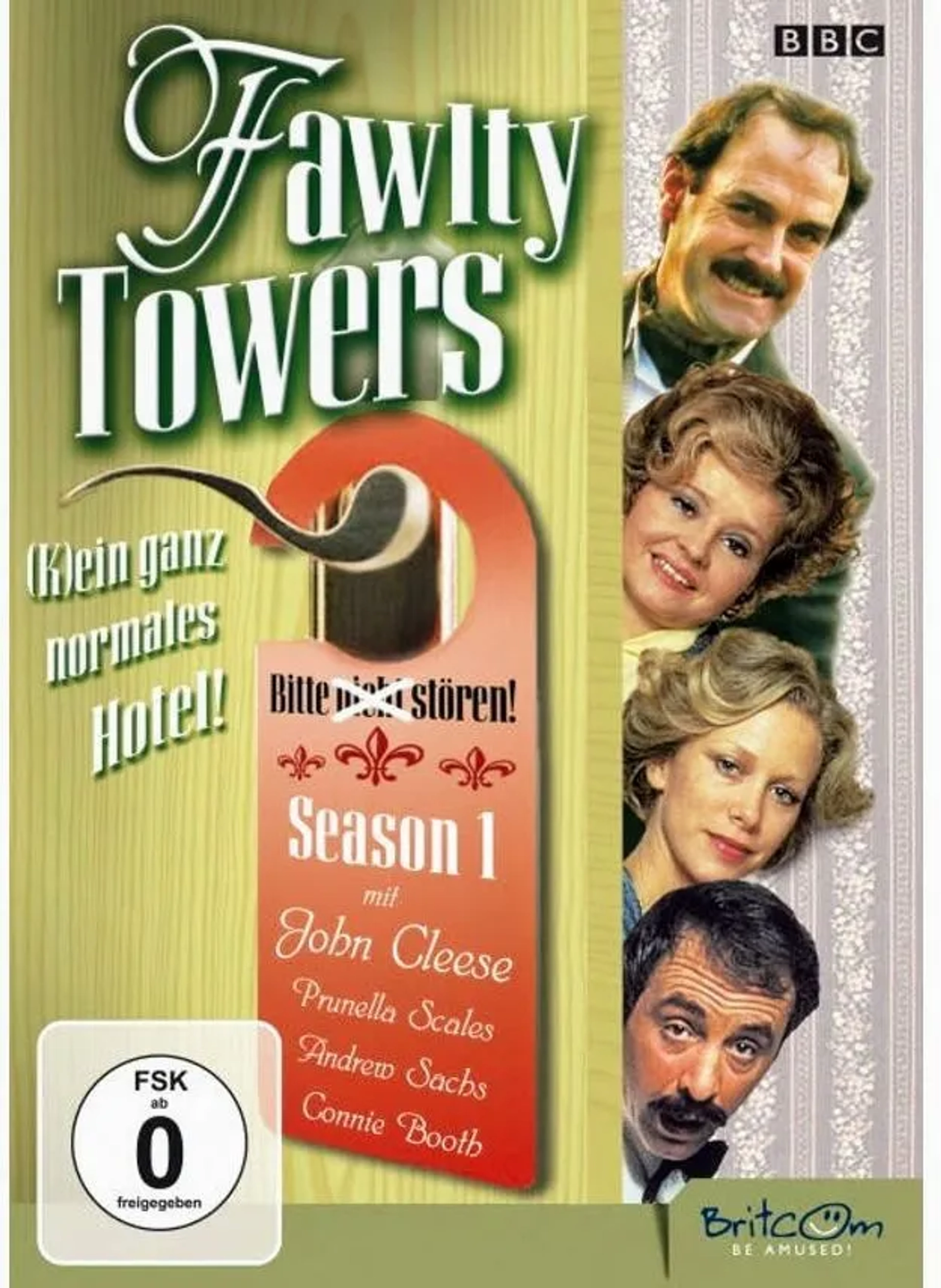 John Cleese, Connie Booth, Andrew Sachs, and Prunella Scales in Fawlty Towers (1975)