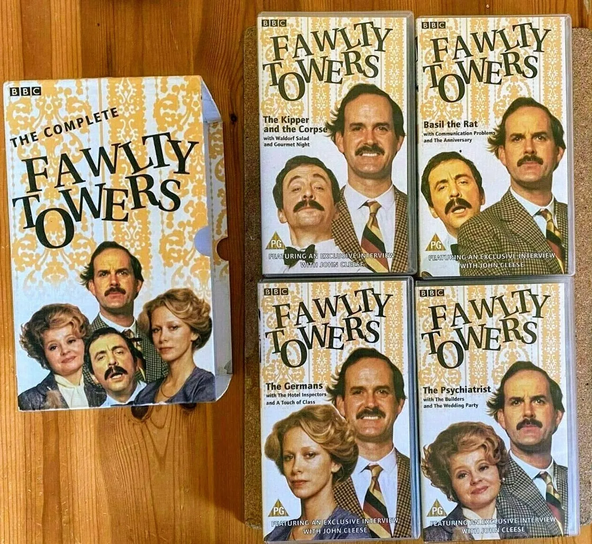 John Cleese, Connie Booth, Andrew Sachs, and Prunella Scales in Fawlty Towers (1975)