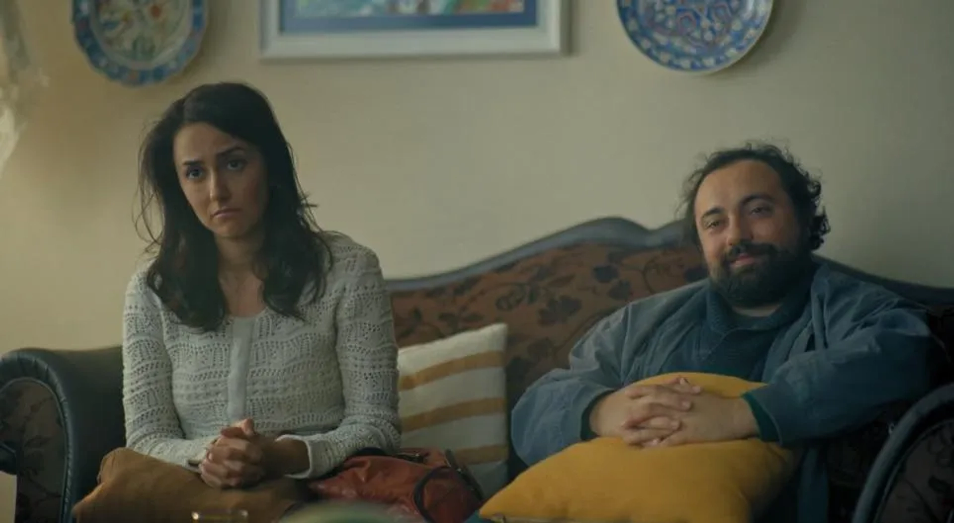 Ezgi Ay and Ahmet Kürsat Öçalan in As If (2021)