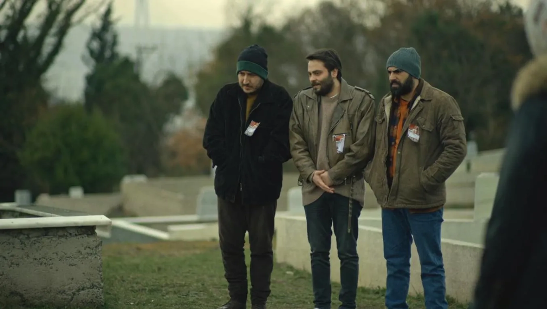 Feyyaz Yigit, Kivanç Kilinç, and Burak Gunes in As If (2021)