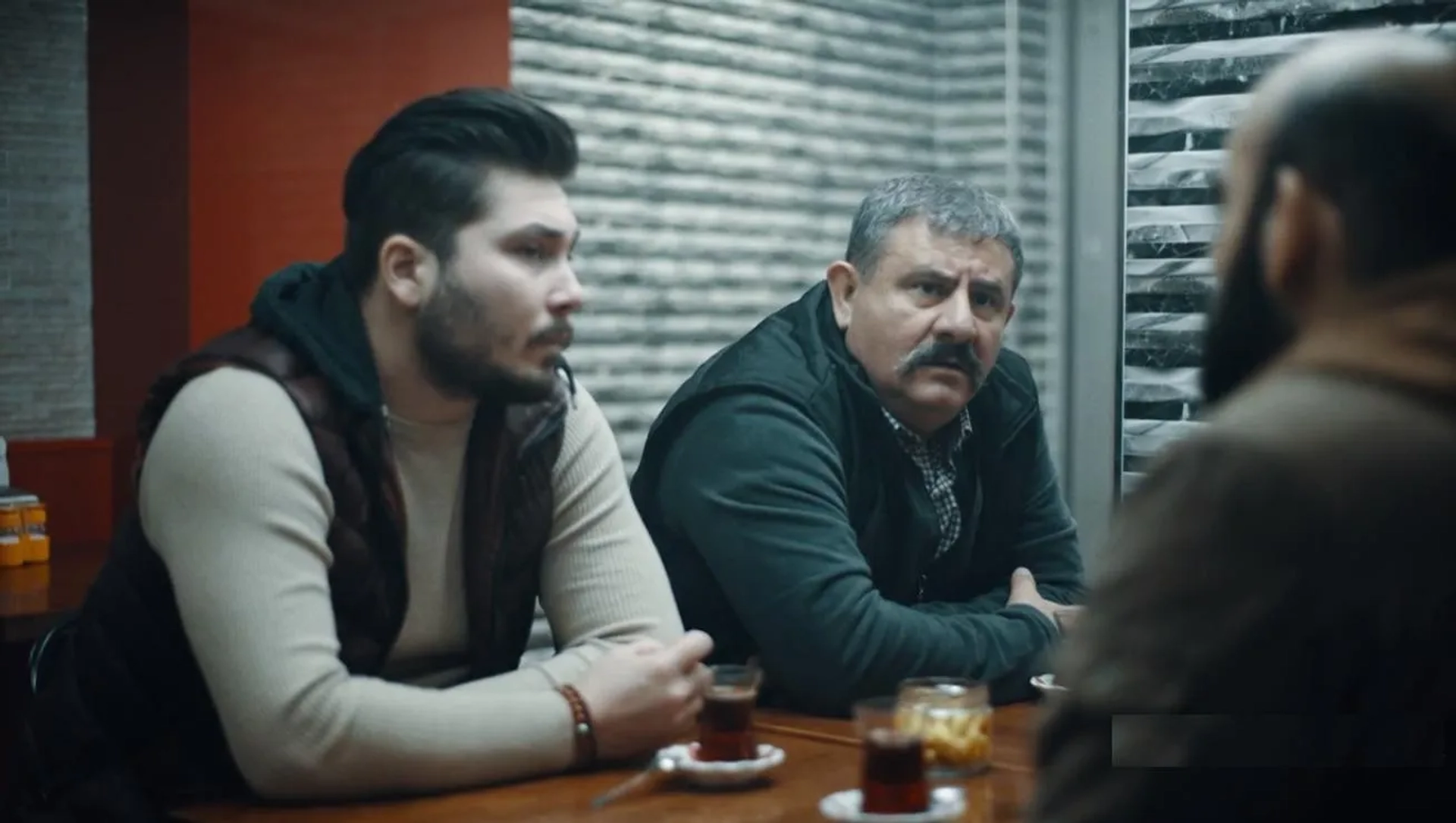 Rasim Can Günes and Necat Bayar in As If (2021)