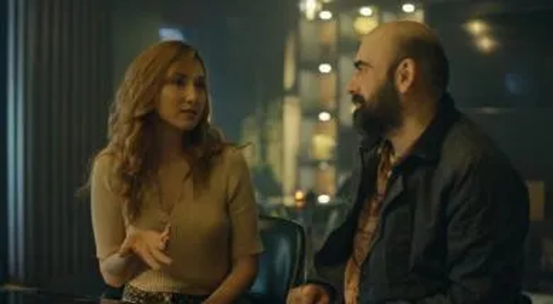 Burcu Oktav and Kivanç Kilinç in As If (2021)