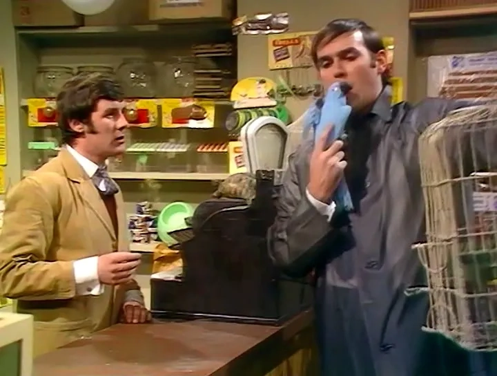 John Cleese and Michael Palin in Monty Python's Flying Circus (1969)
