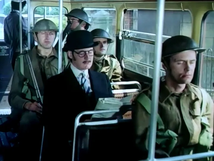 Graham Chapman and Michael Palin in Monty Python's Flying Circus (1969)