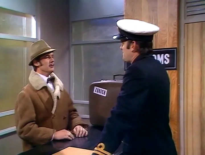 John Cleese and Michael Palin in Monty Python's Flying Circus (1969)