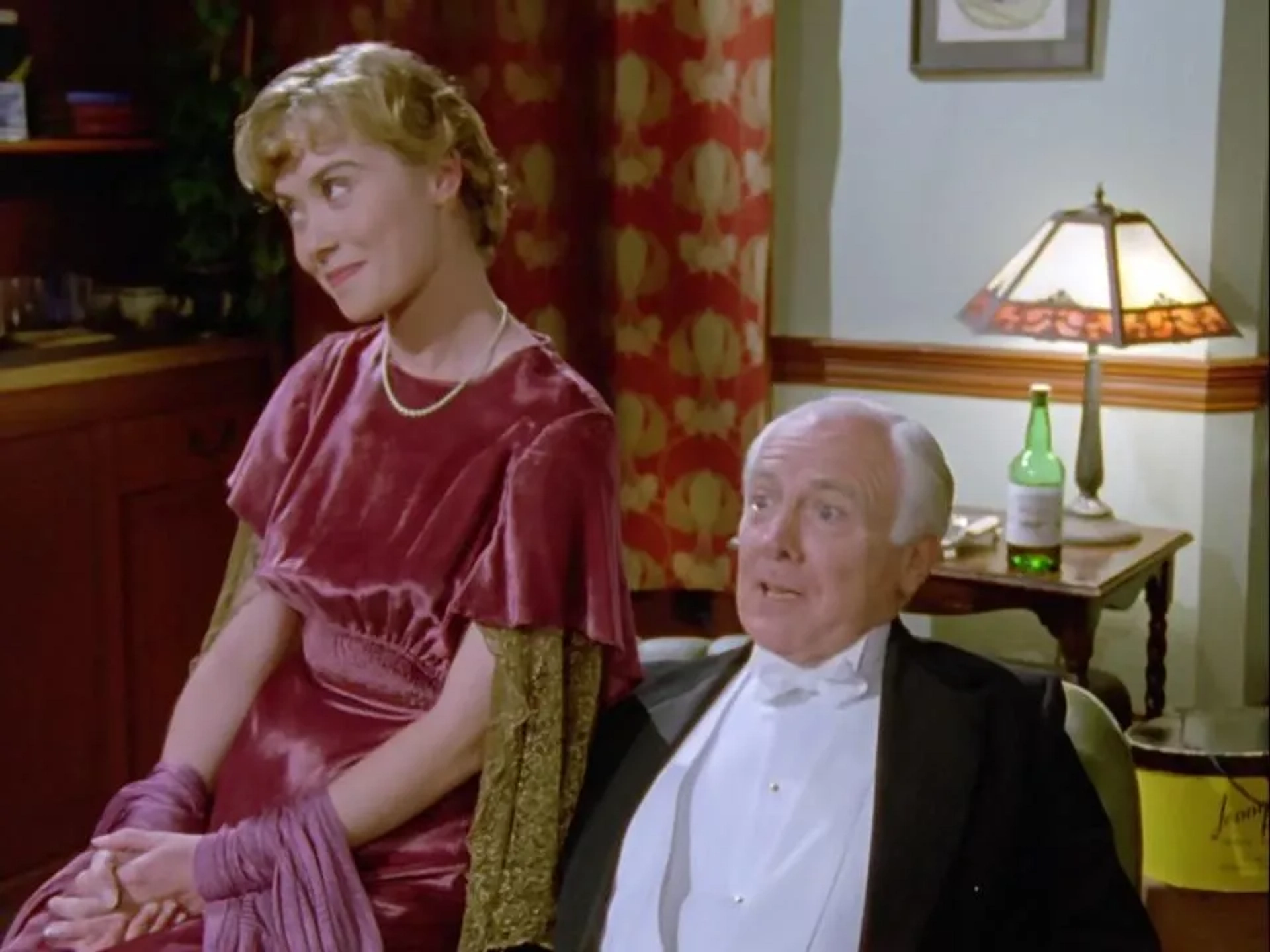 Beth Goddard and Mark Kingston in Poirot (1989)