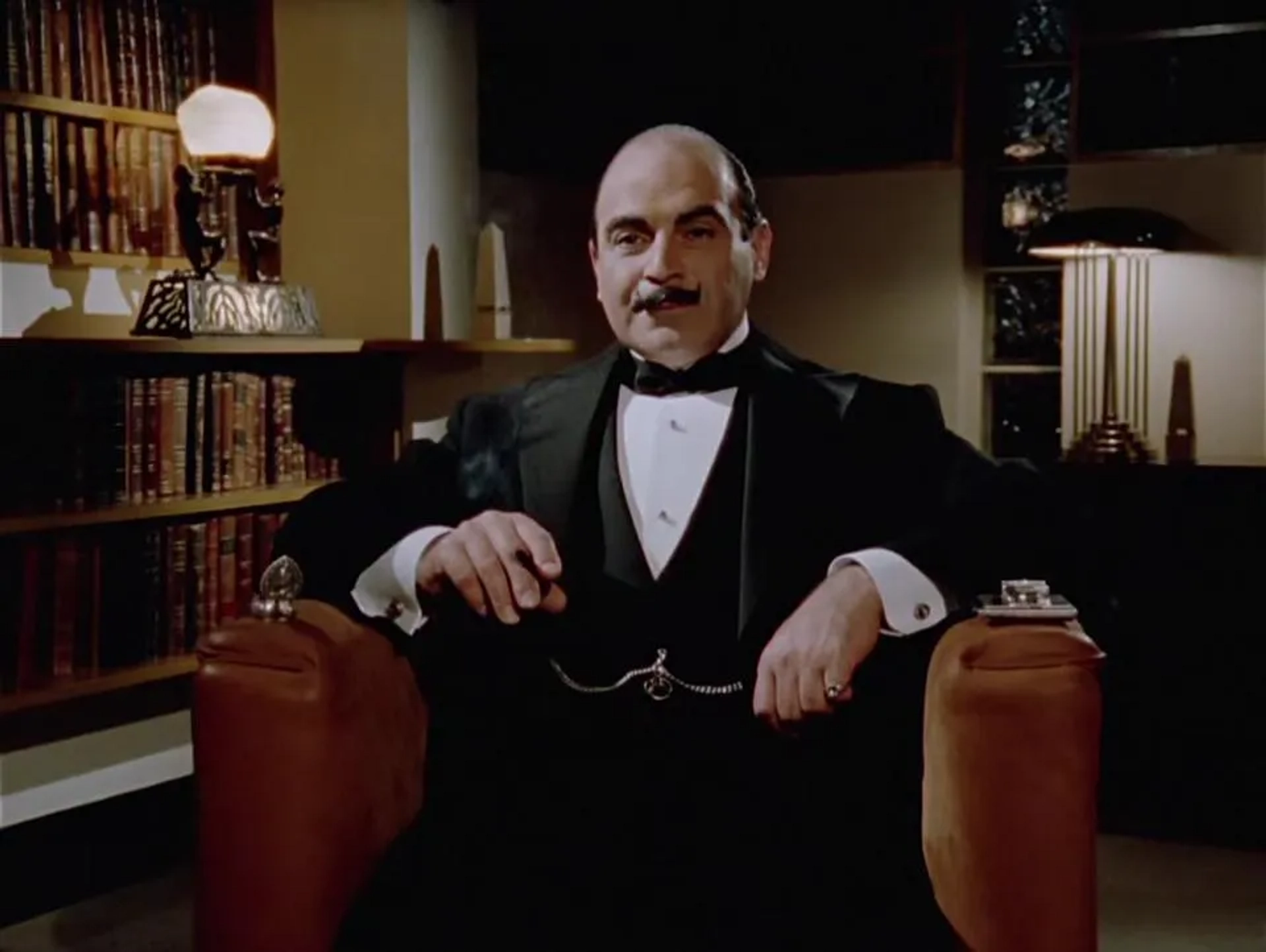 David Suchet in Poirot (1989)