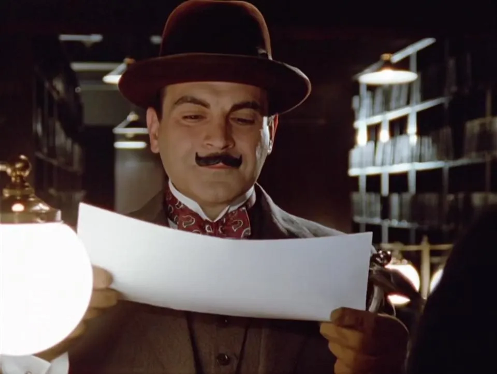 David Suchet in Poirot (1989)