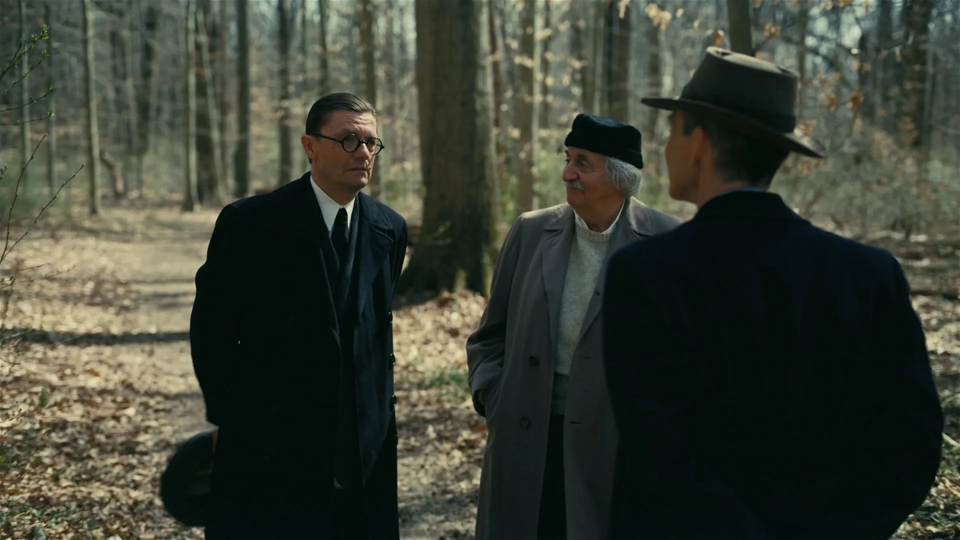 Tom Conti and Cillian Murphy in Oppenheimer (2023)