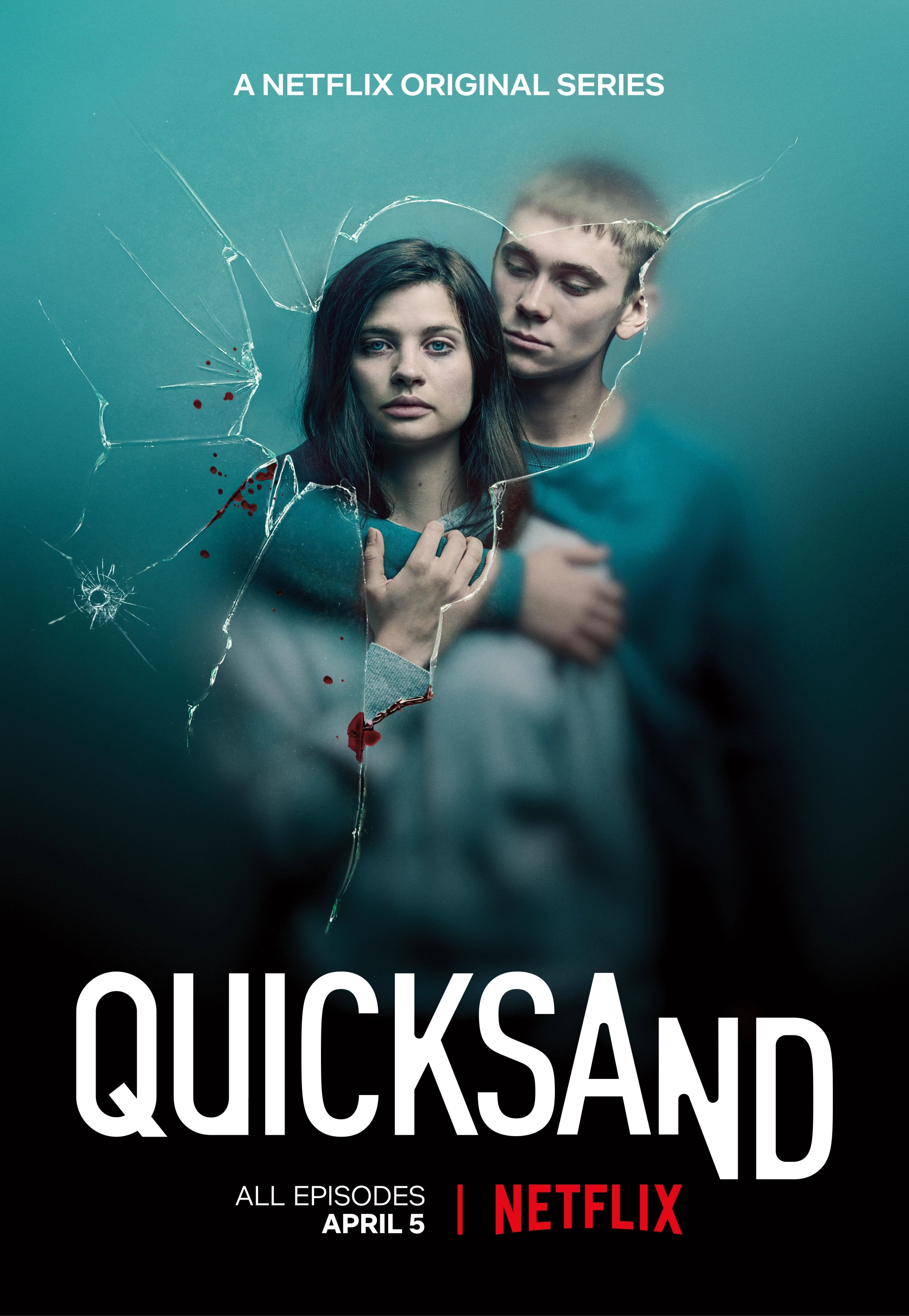 Hanna Ardéhn and Felix Sandman in Quicksand (2019)