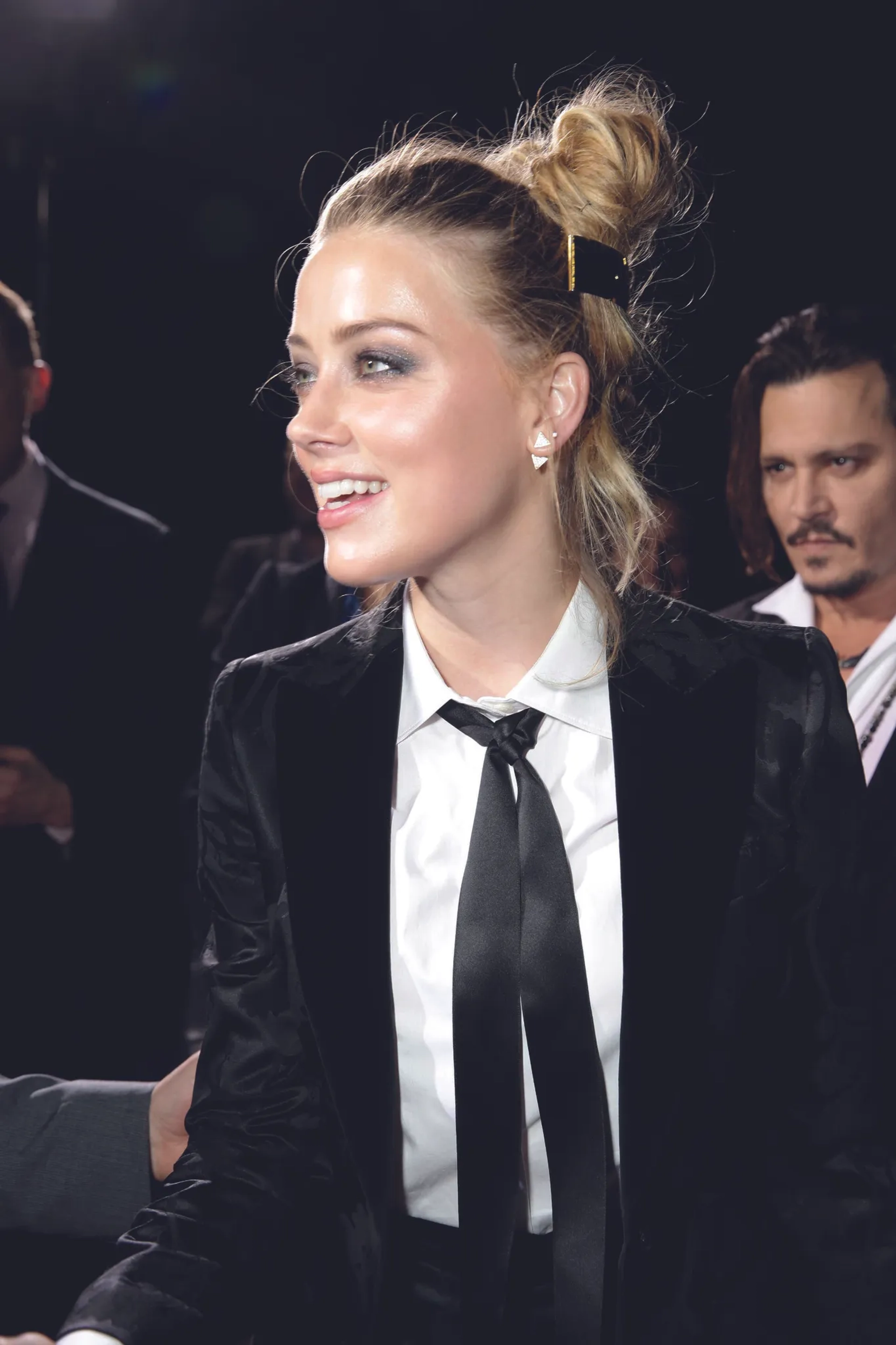 Amber Heard at an event for The Danish Girl (2015)