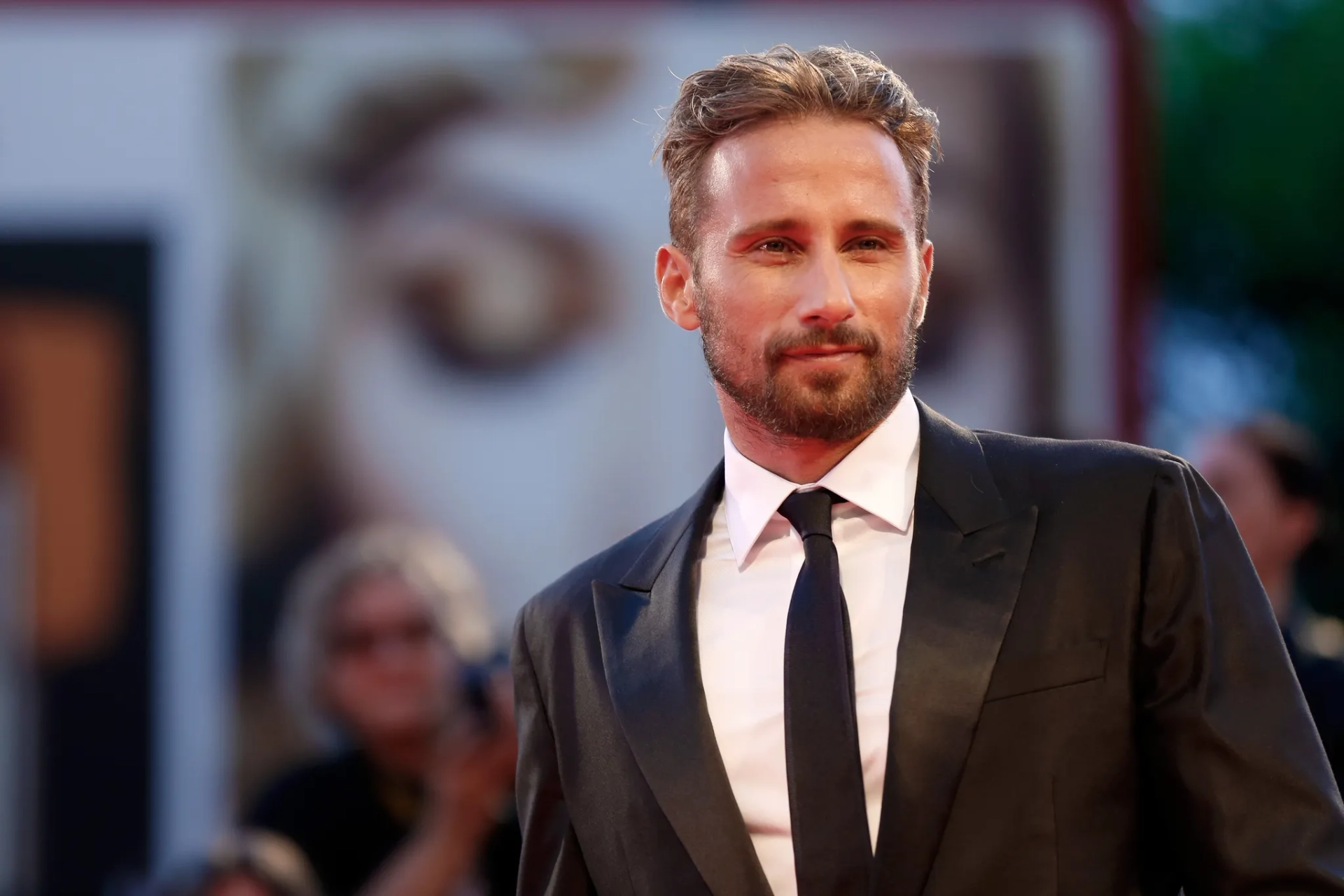 Matthias Schoenaerts at an event for The Danish Girl (2015)