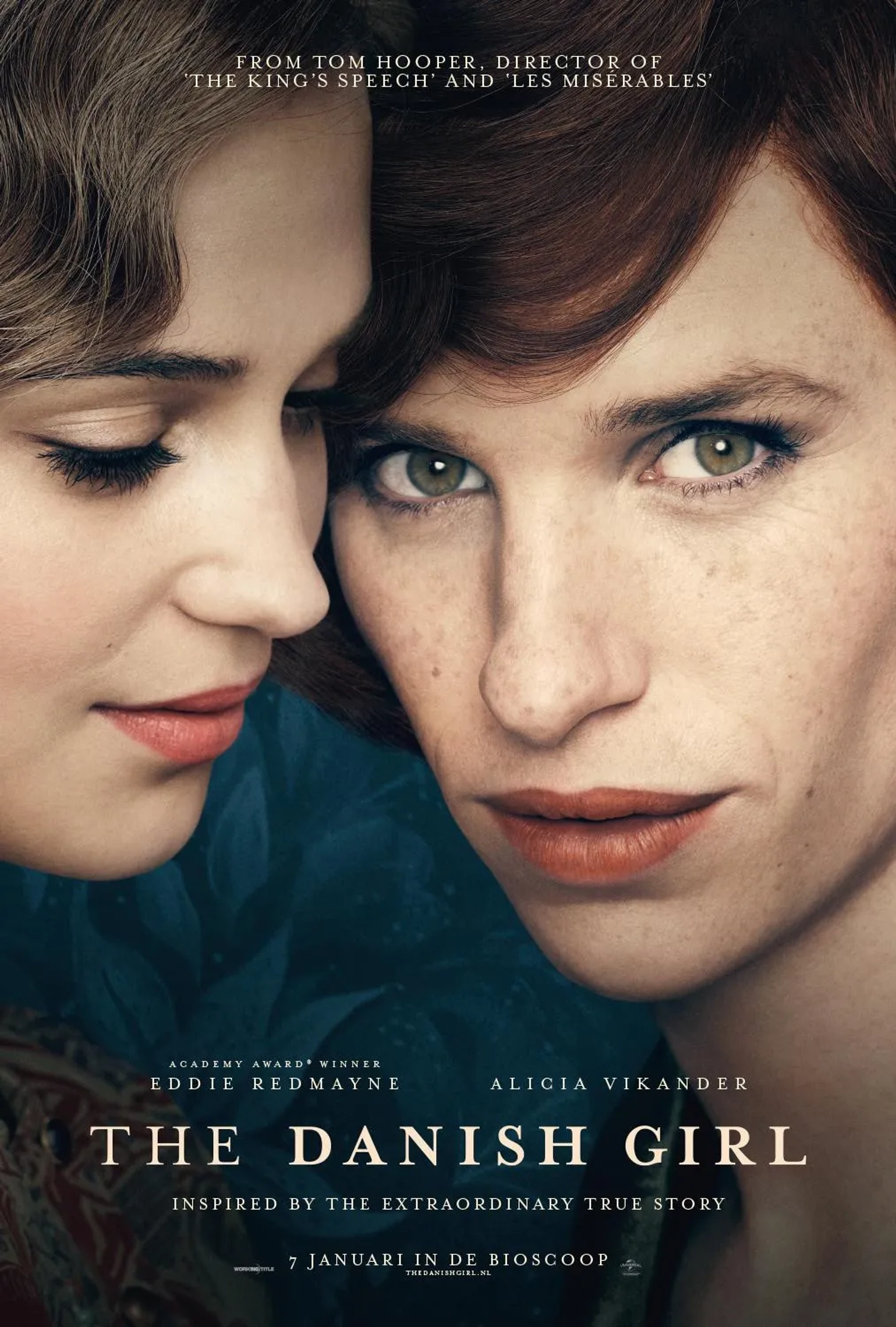 Eddie Redmayne and Alicia Vikander in The Danish Girl (2015)